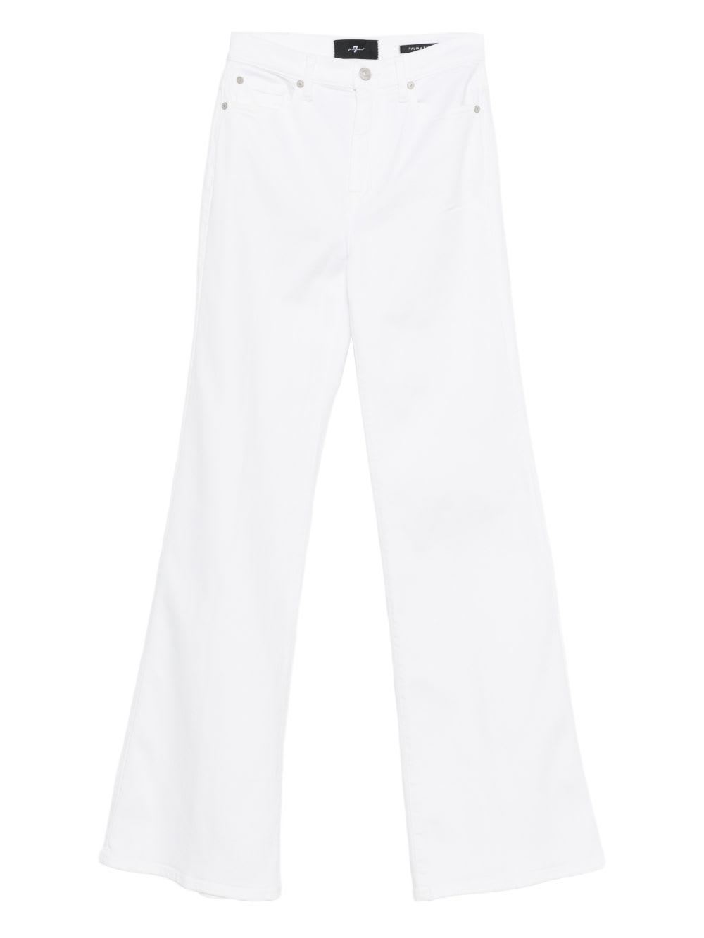 7 For All Mankind Modern Dojo Denim Jeans In White