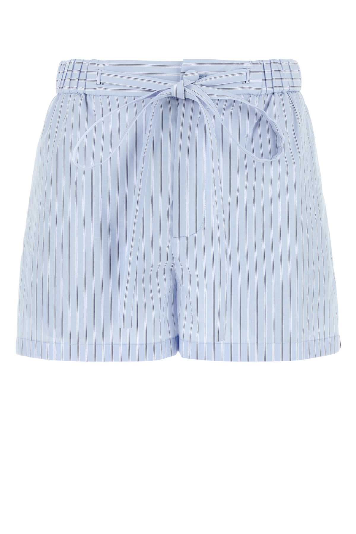 Gucci Embroidered Poplin Shorts