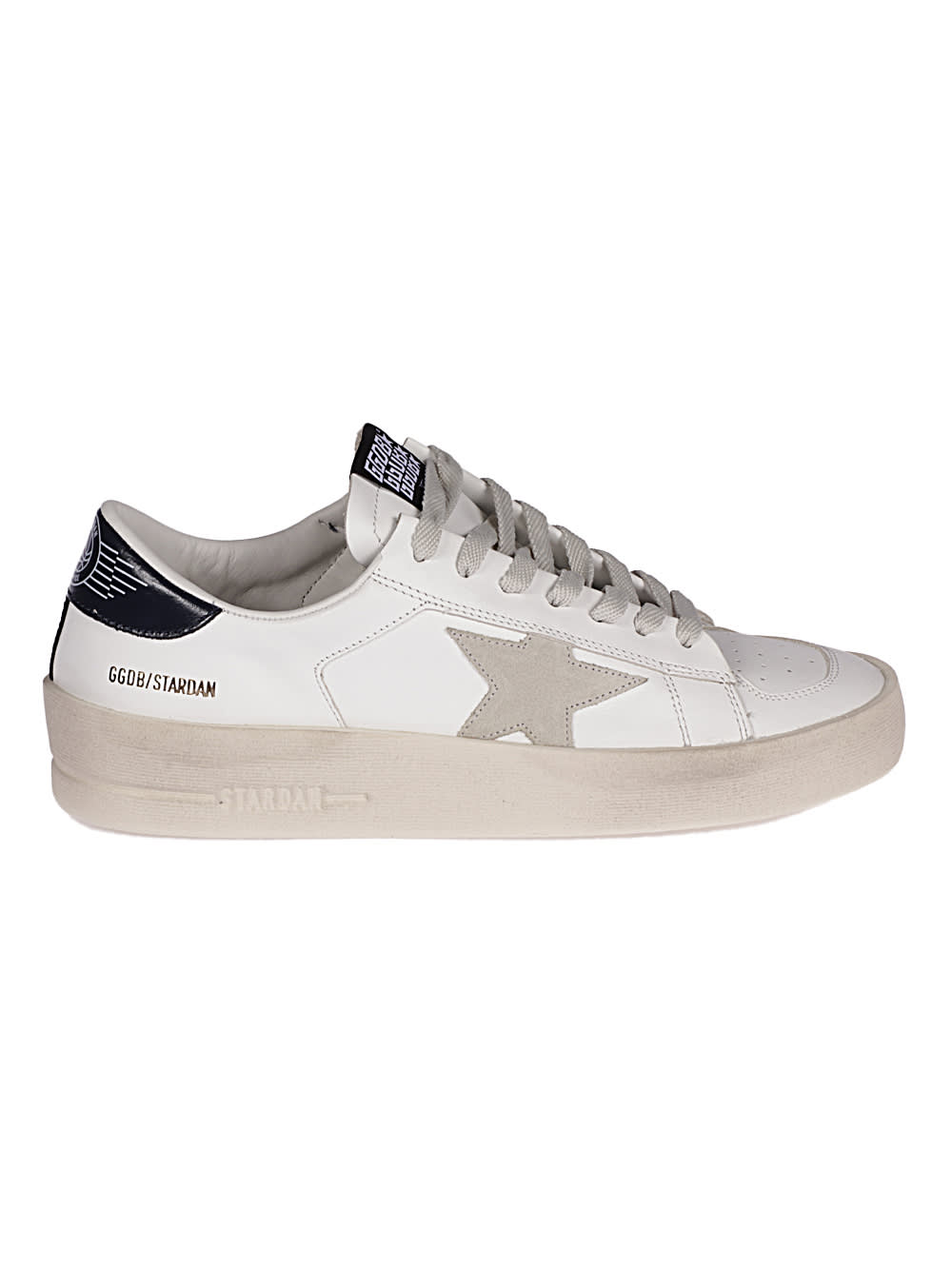 Golden Goose Stardan Leather Upper Suede Star Shiny Leather Hee