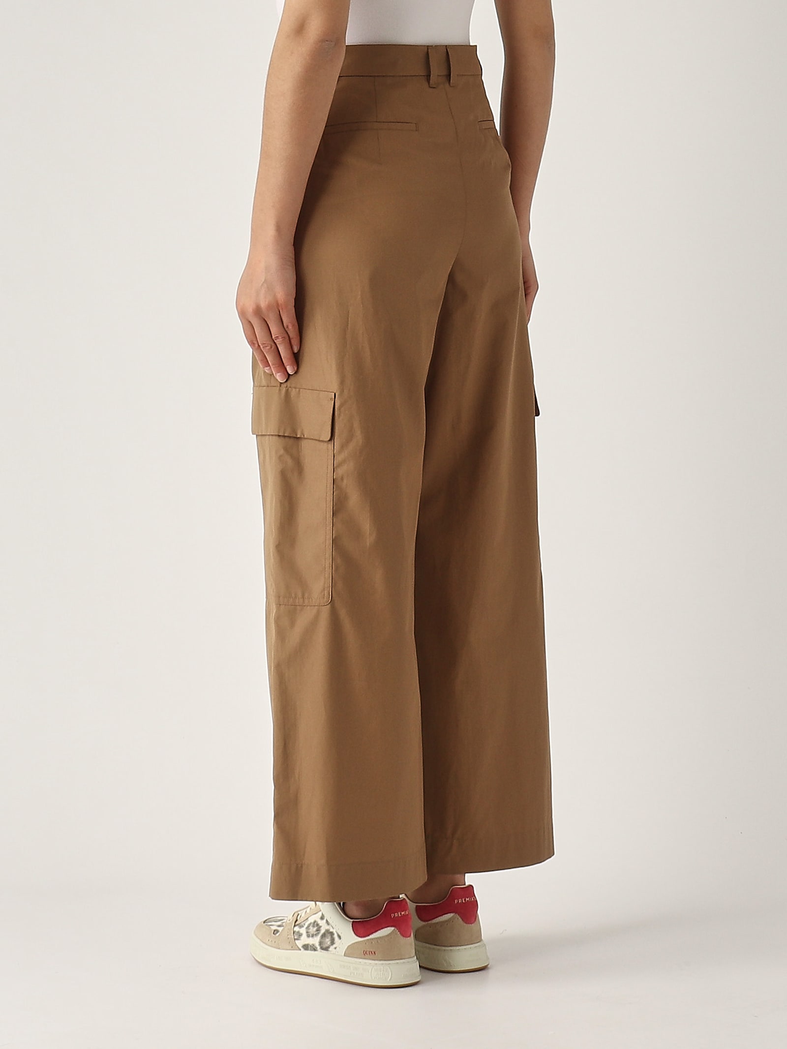 S Max Mara Gloria Trousers In Tabacco