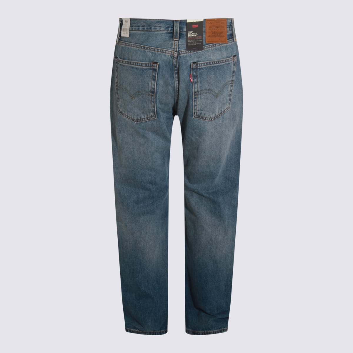 Blue 555 Relaxed Jeans