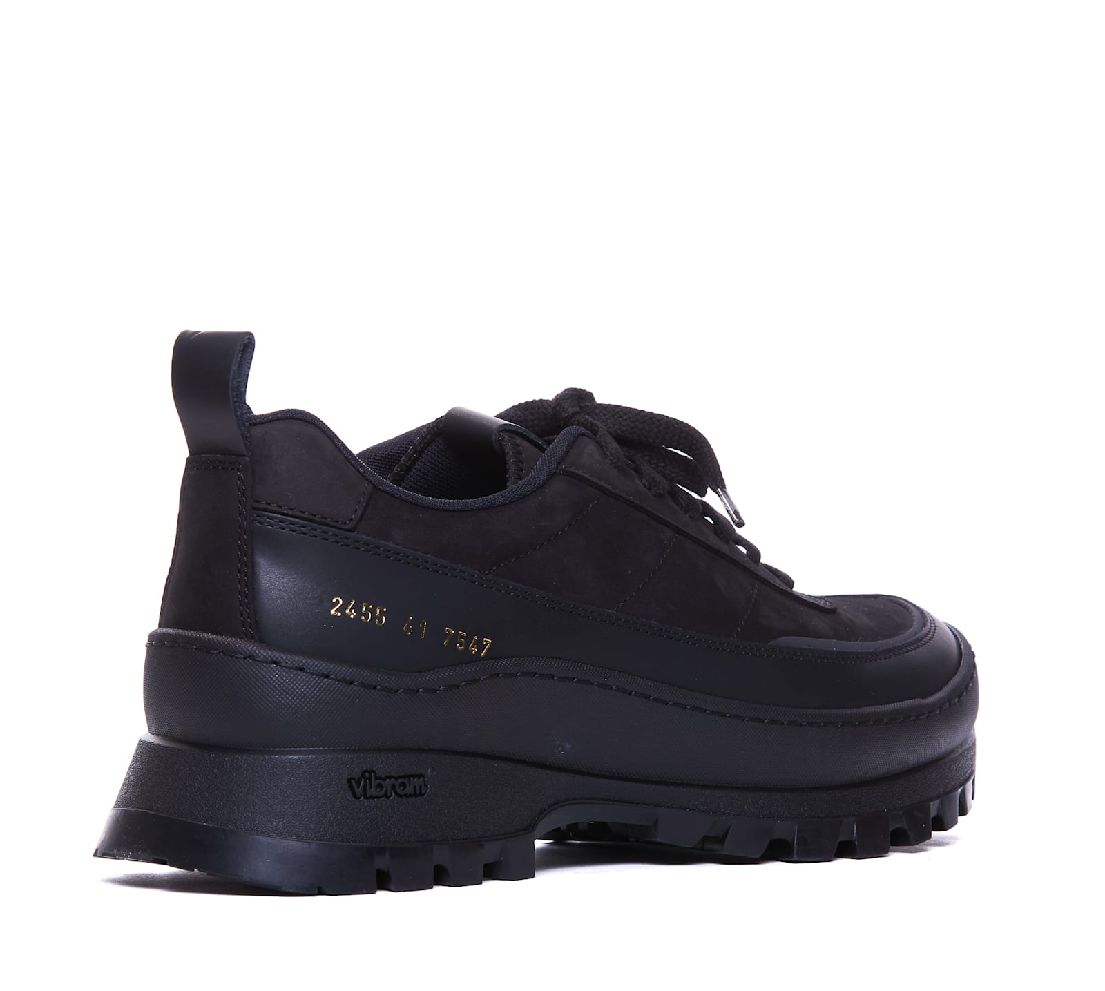 Shop Common Projects Track Hiker Sneakers In Black