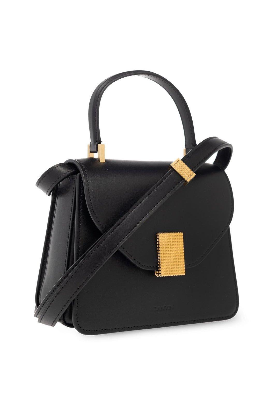 Shop Lanvin Concerto Tote Bag In Black