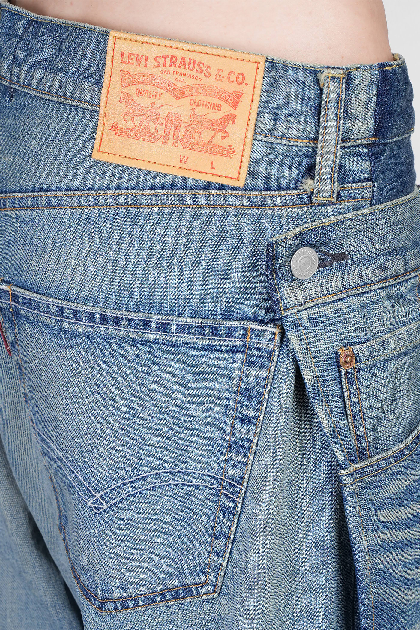 Junya Watanabe Blue Denim Jeans