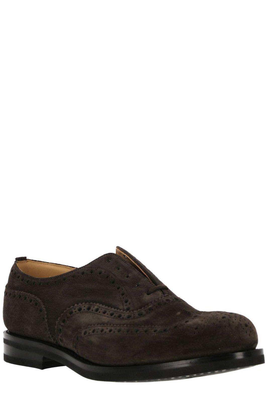 Shop Church's Chetwynd Lace-up Oxford Brogues In Aad Brown