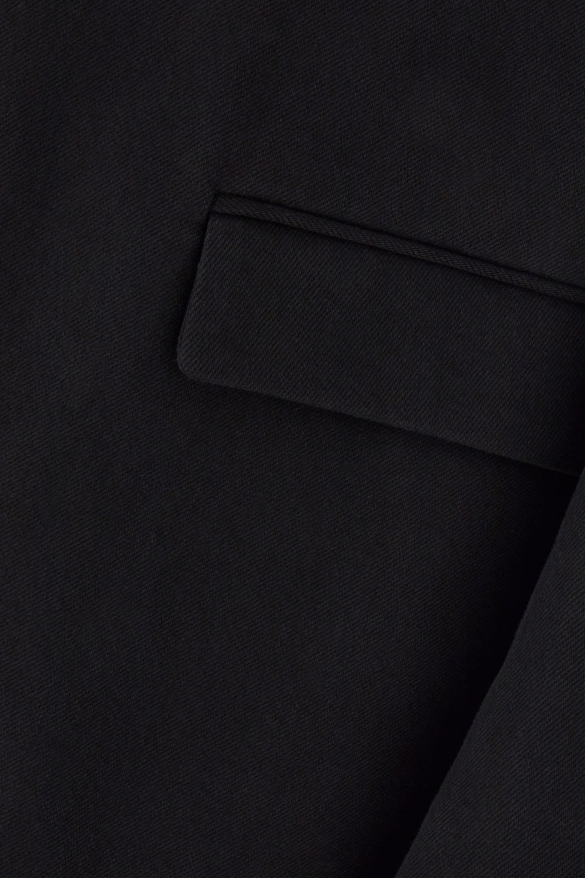Ann Demeulemeester Agnes Waxed Cotton Voile Slouchy Jacket In 099