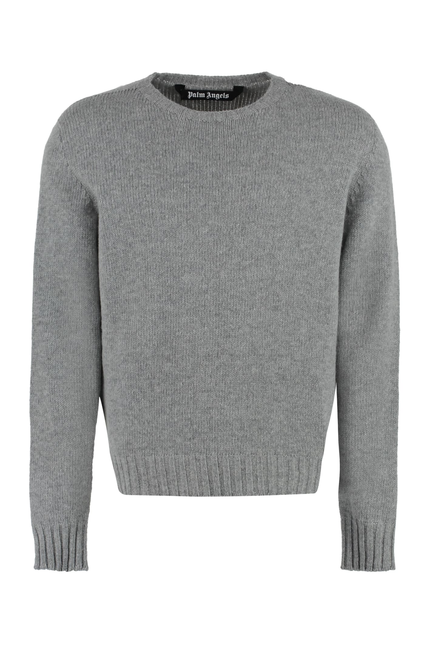 PALM ANGELS WOOL BLEND PULLOVER