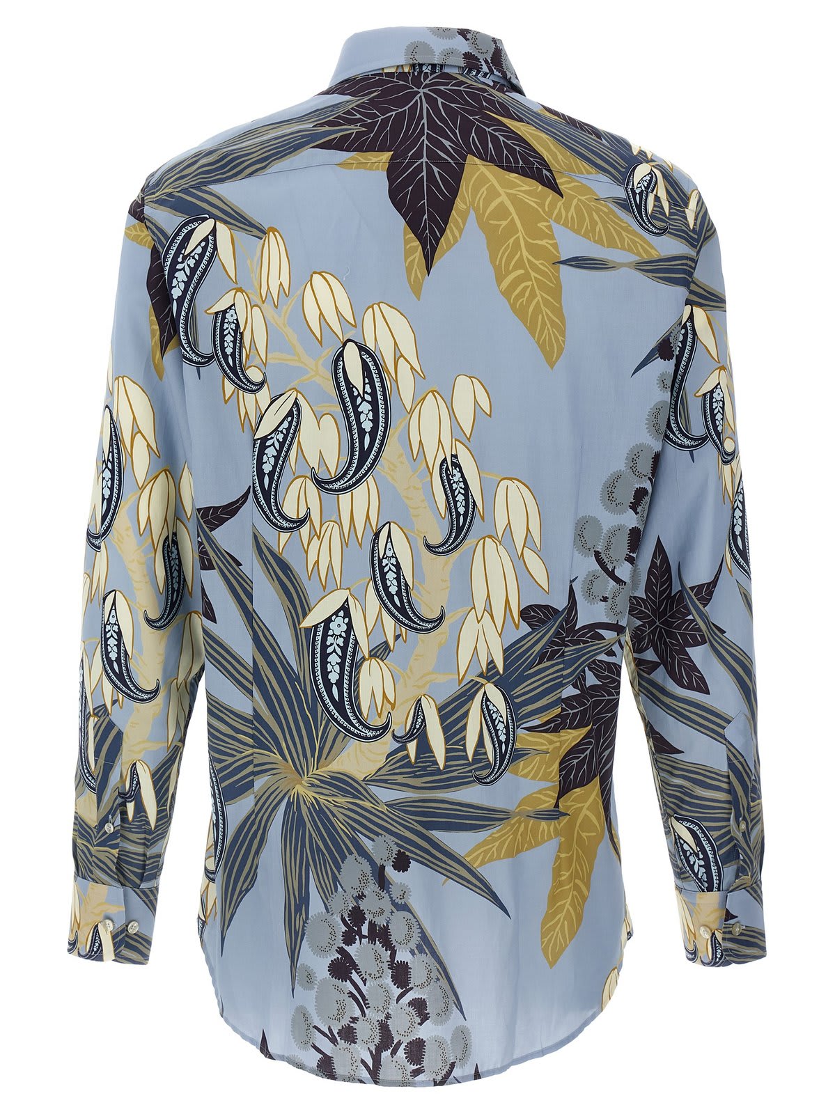 Shop Etro Paisley-printed Buttoned Shirt