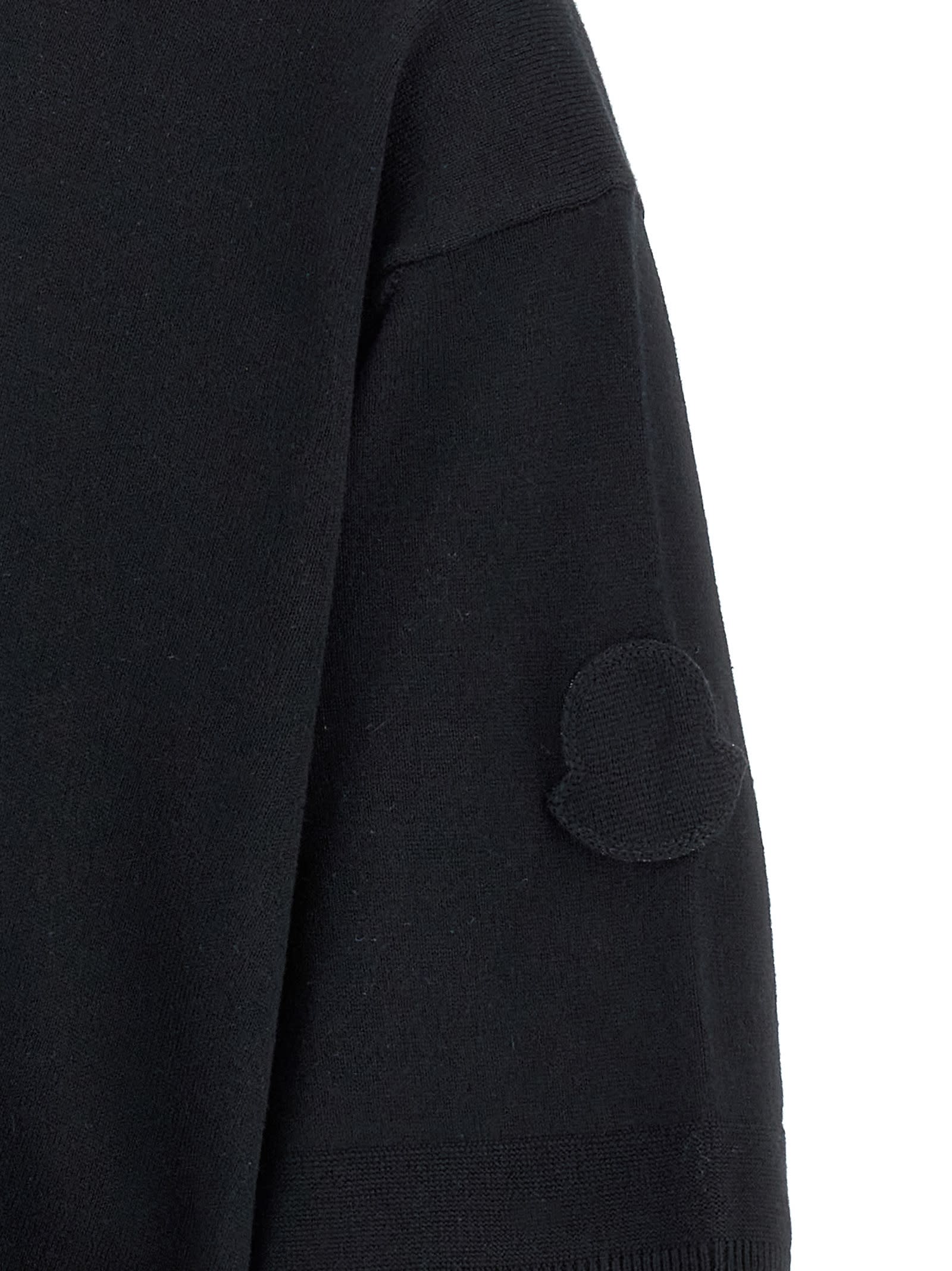 Moncler Crew Neck Patch Detail Short Sleeves T-shirt