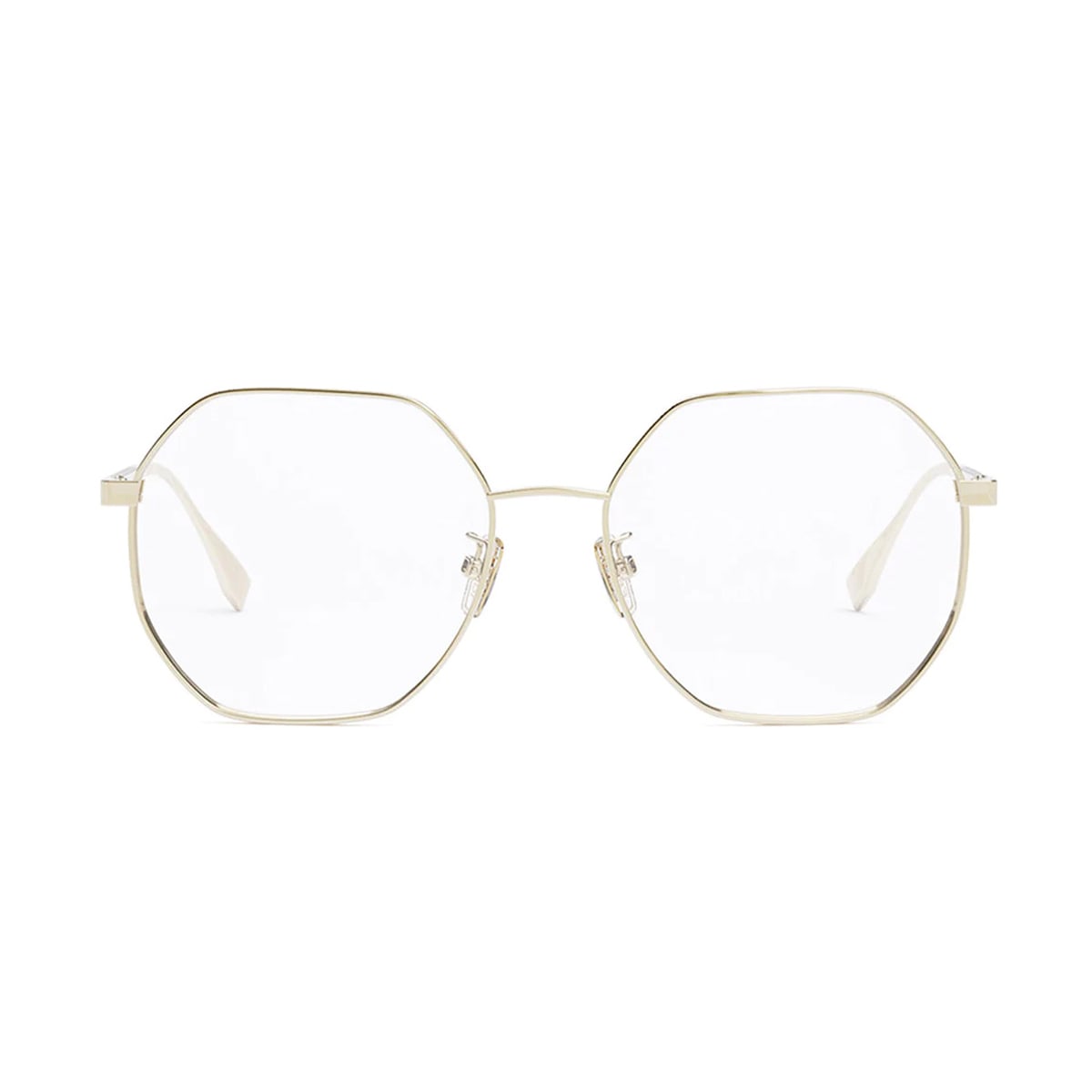 Shop Fendi Fe50053u 030 Glasses In Oro