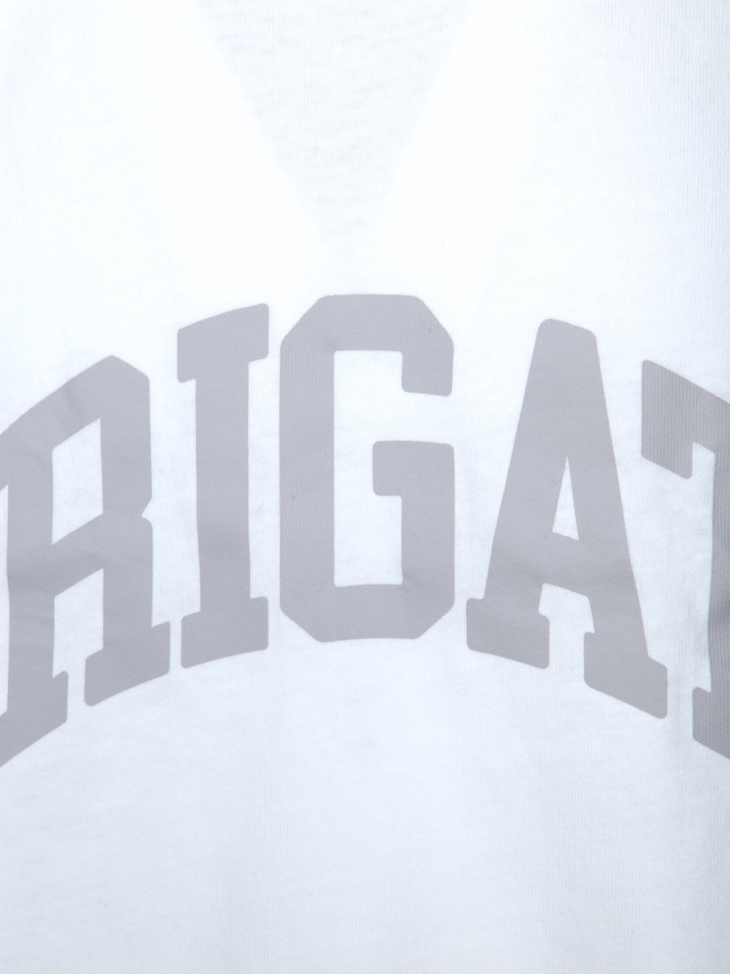 Axel Arigato Link Cotton Crew-neck T-shirt In White