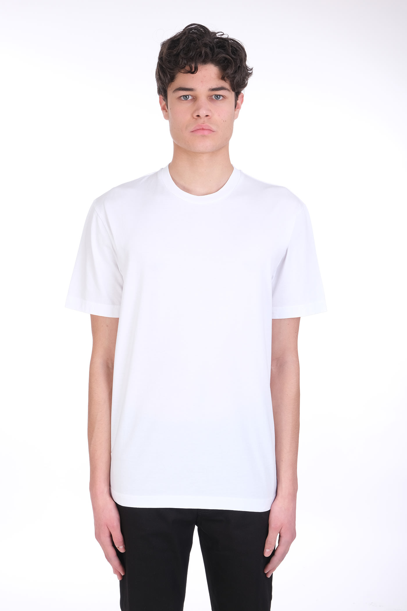 Acne Studios Everrick T-shirt In White Cotton