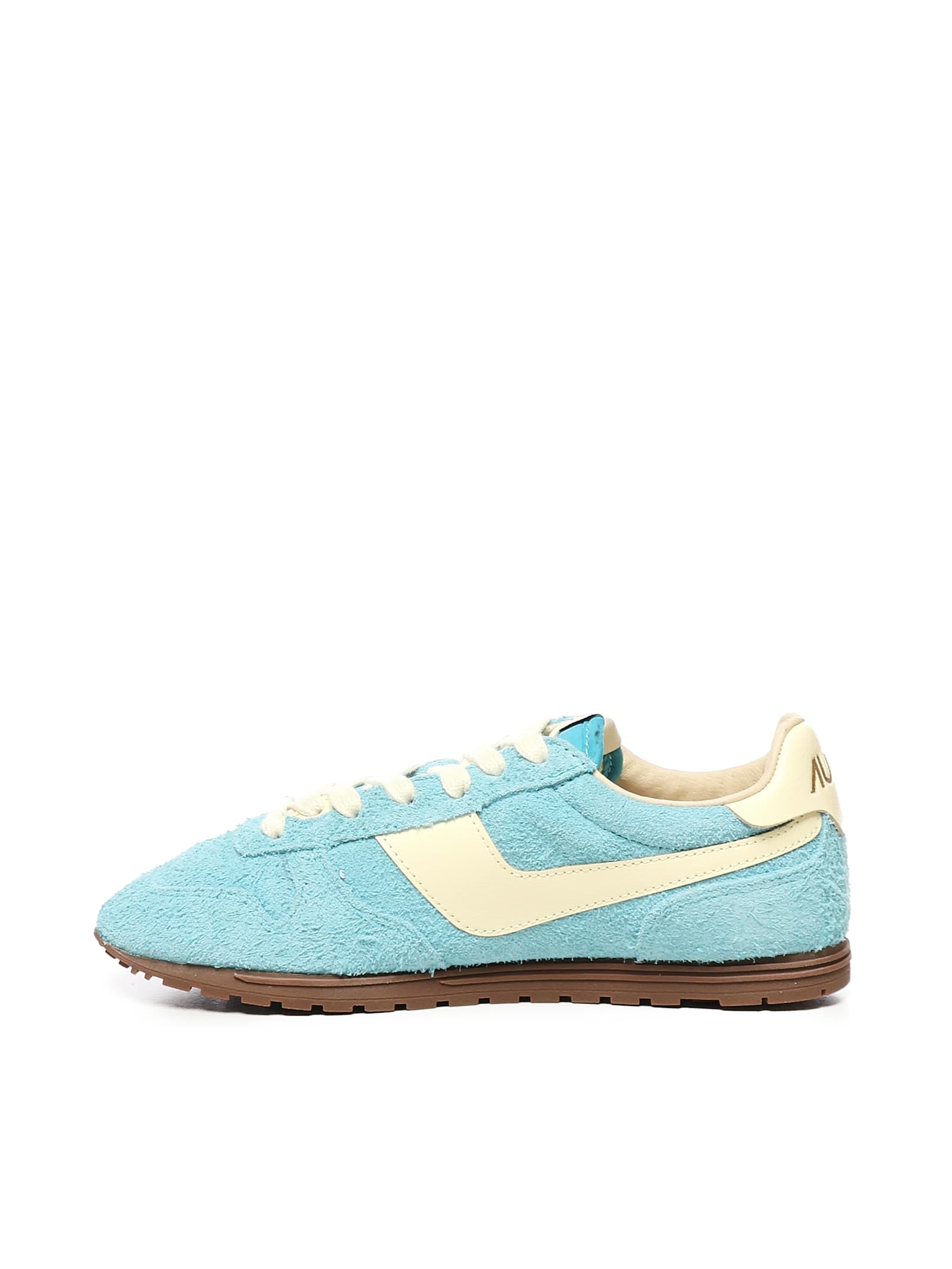 Autry Windspin Suede And Leather Low-top Sneakers In Multi