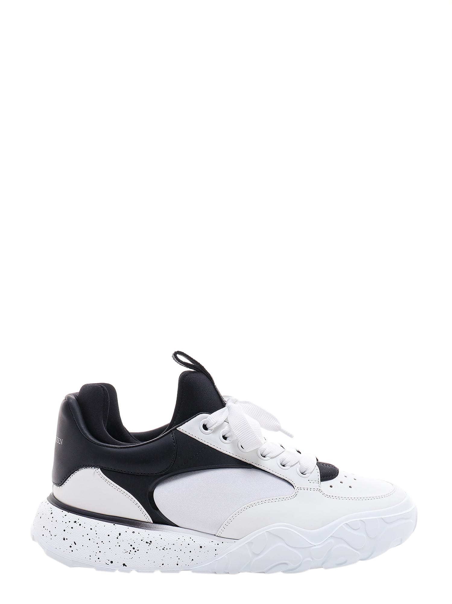Shop Alexander Mcqueen Court Tech Sneakers In White