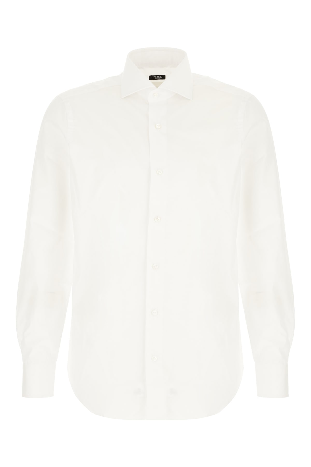 Barba Napoli White Cotton Shirt