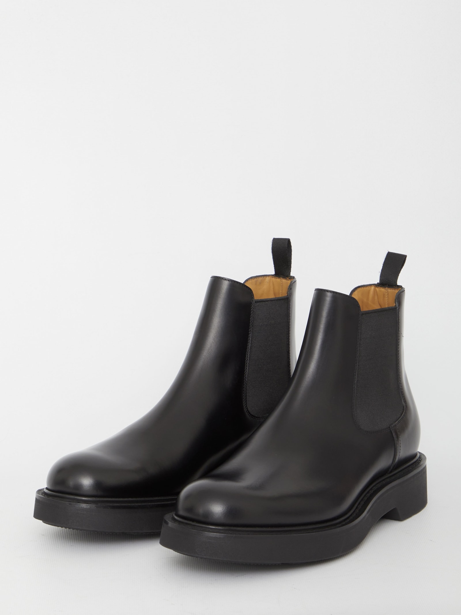 Shop Church's Leicester Boots In Nero