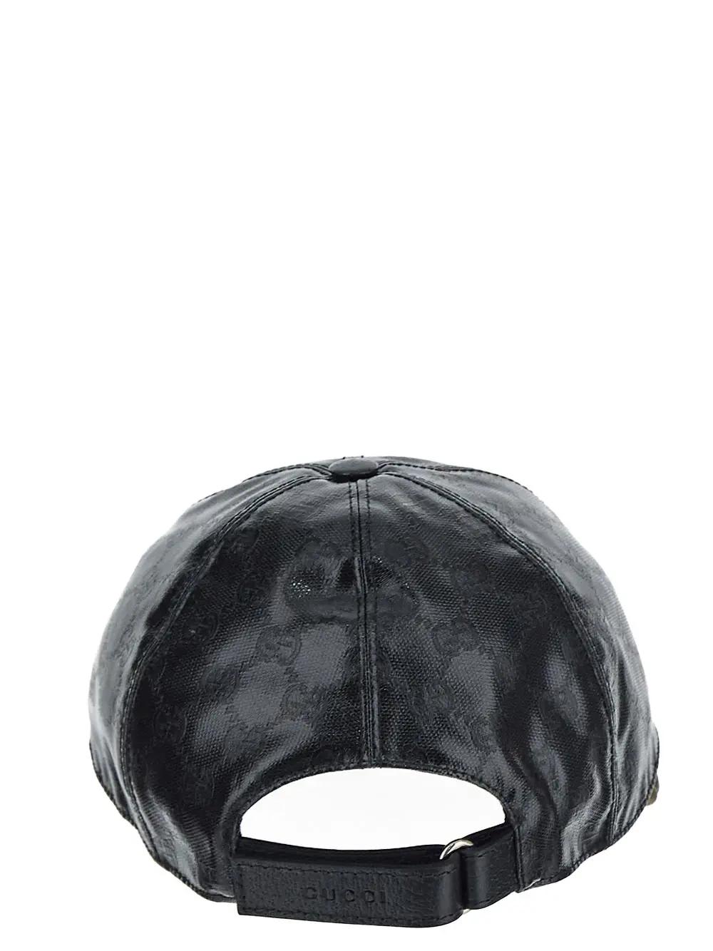 Gucci GG Embossed Baseball Hat in Black — LSC INC