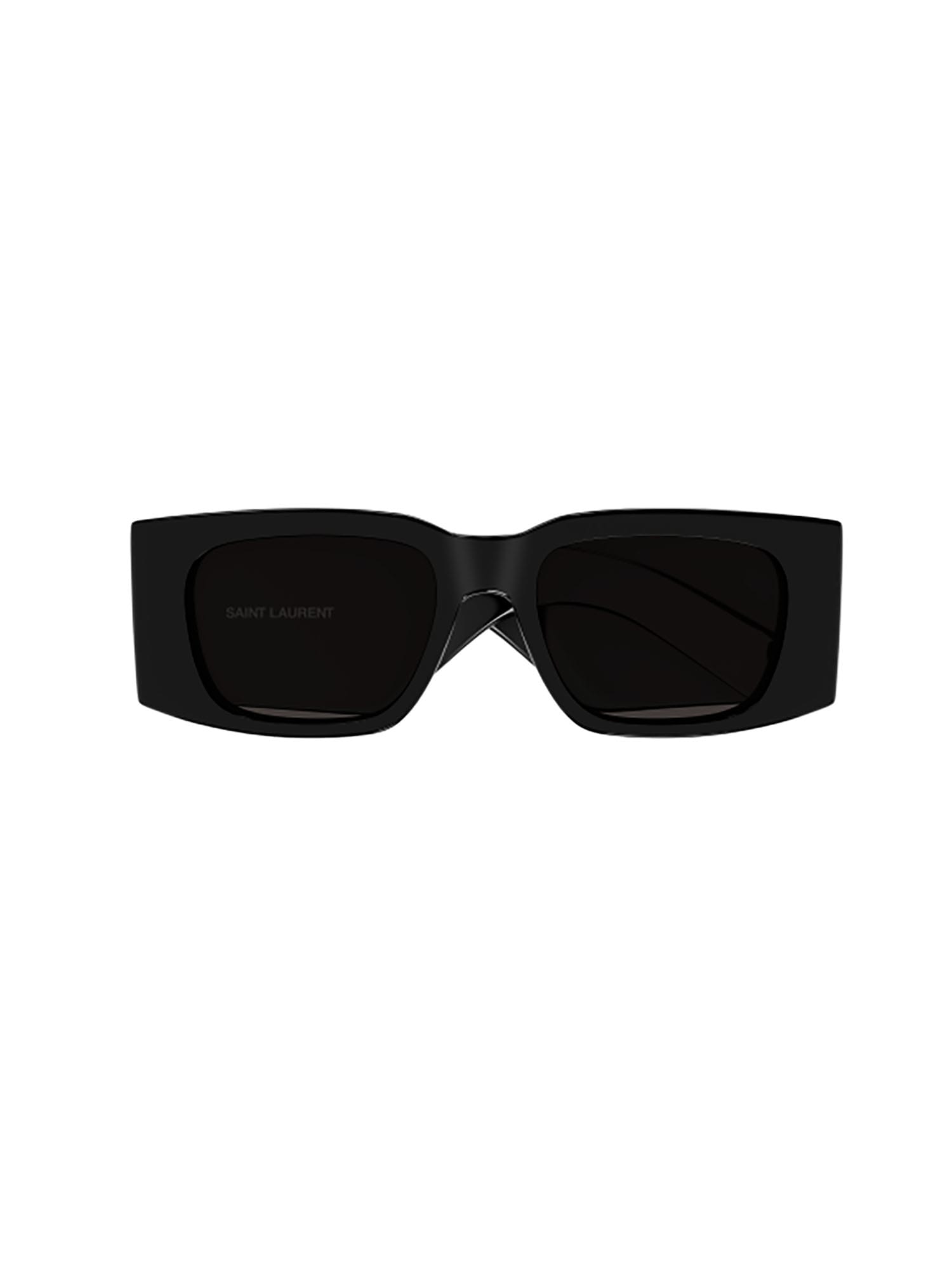 Shop Saint Laurent Sl 654 Sunglasses In 001 Black Black Black