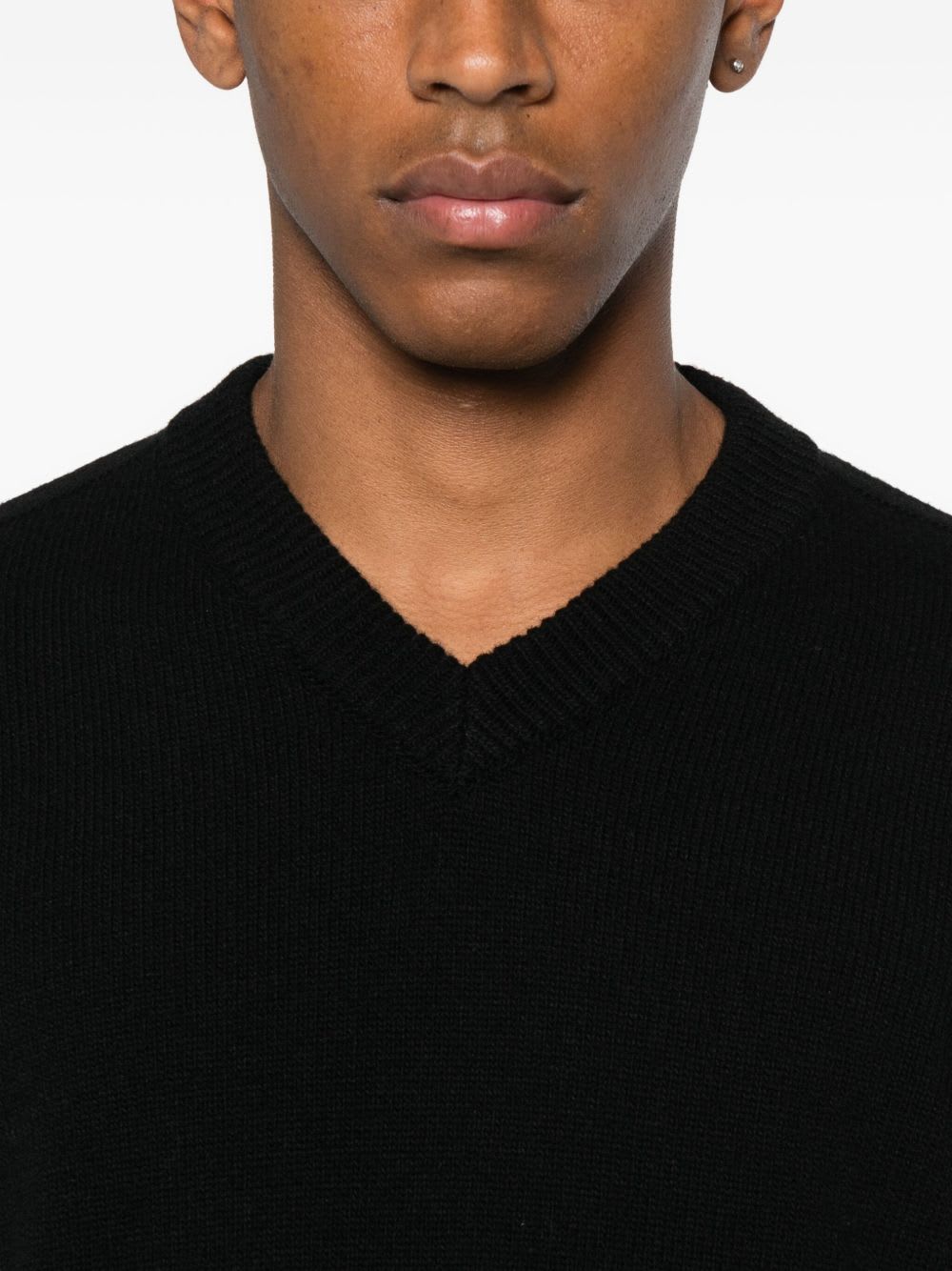 Stone Island 5100045 Light Rws Geelong Wool In Black