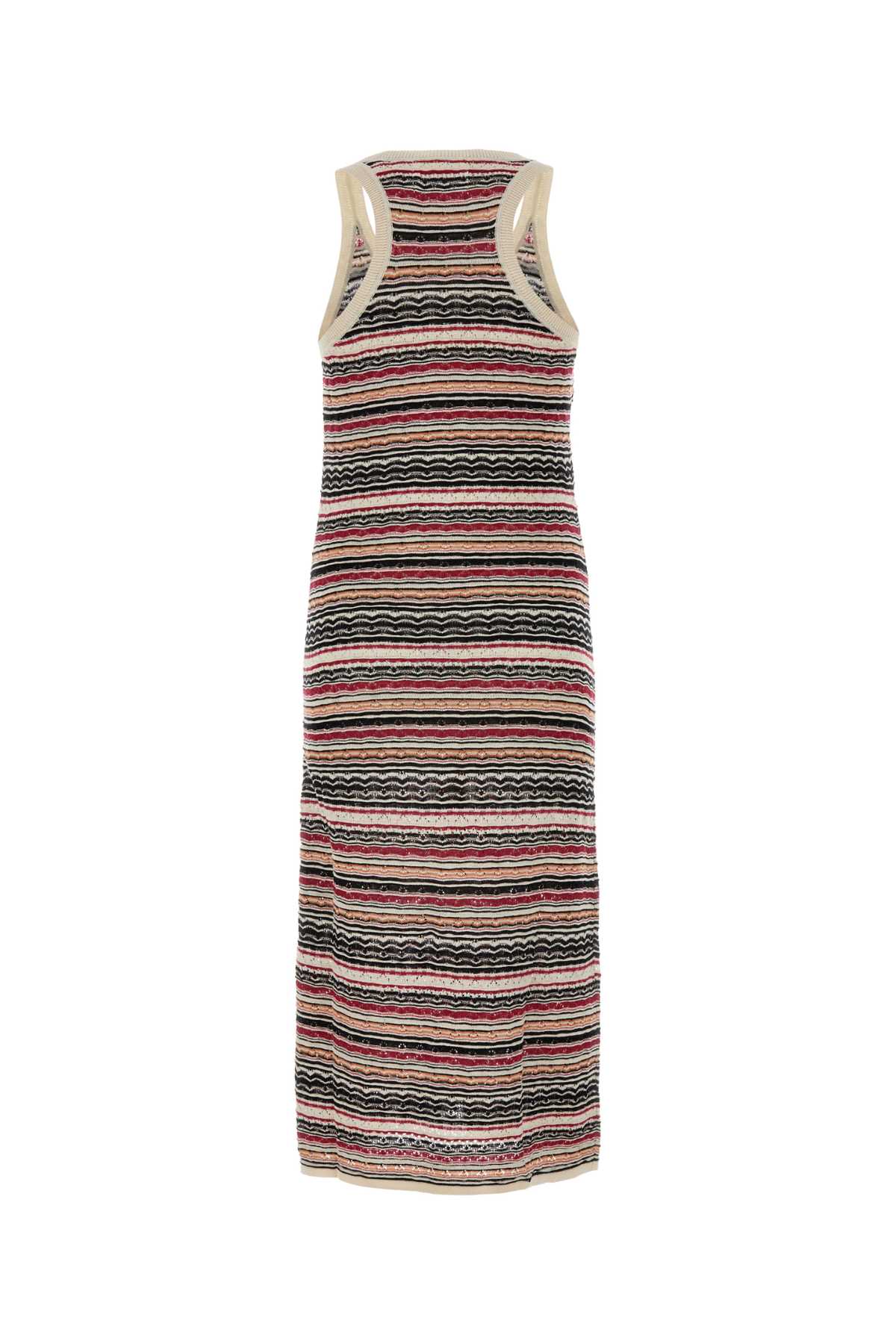 Shop Marant Etoile Embroidered Crochet Haroya Dress In Raspberry