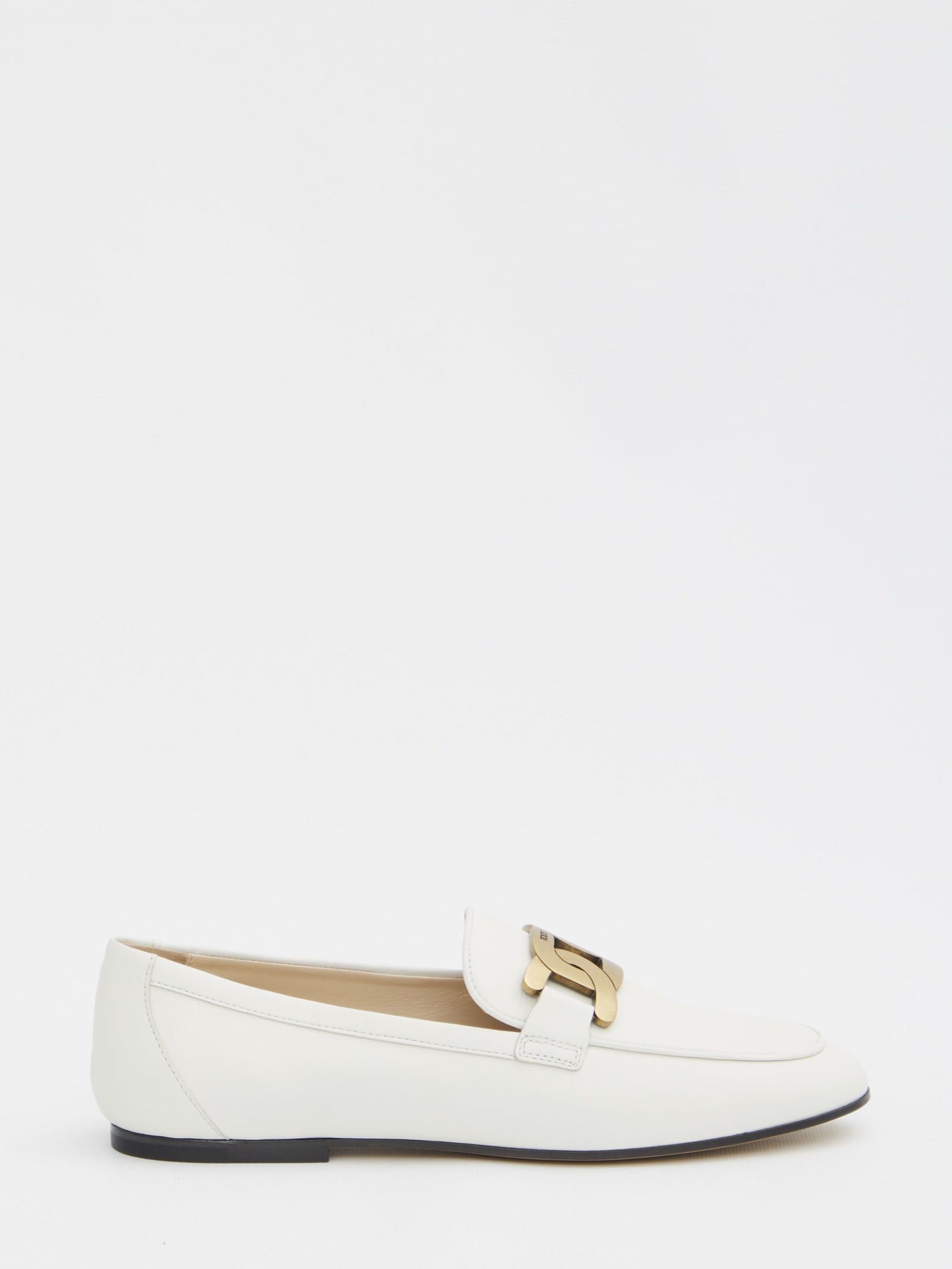 Tod's Kate Chain Leather Loafers | Smart Closet