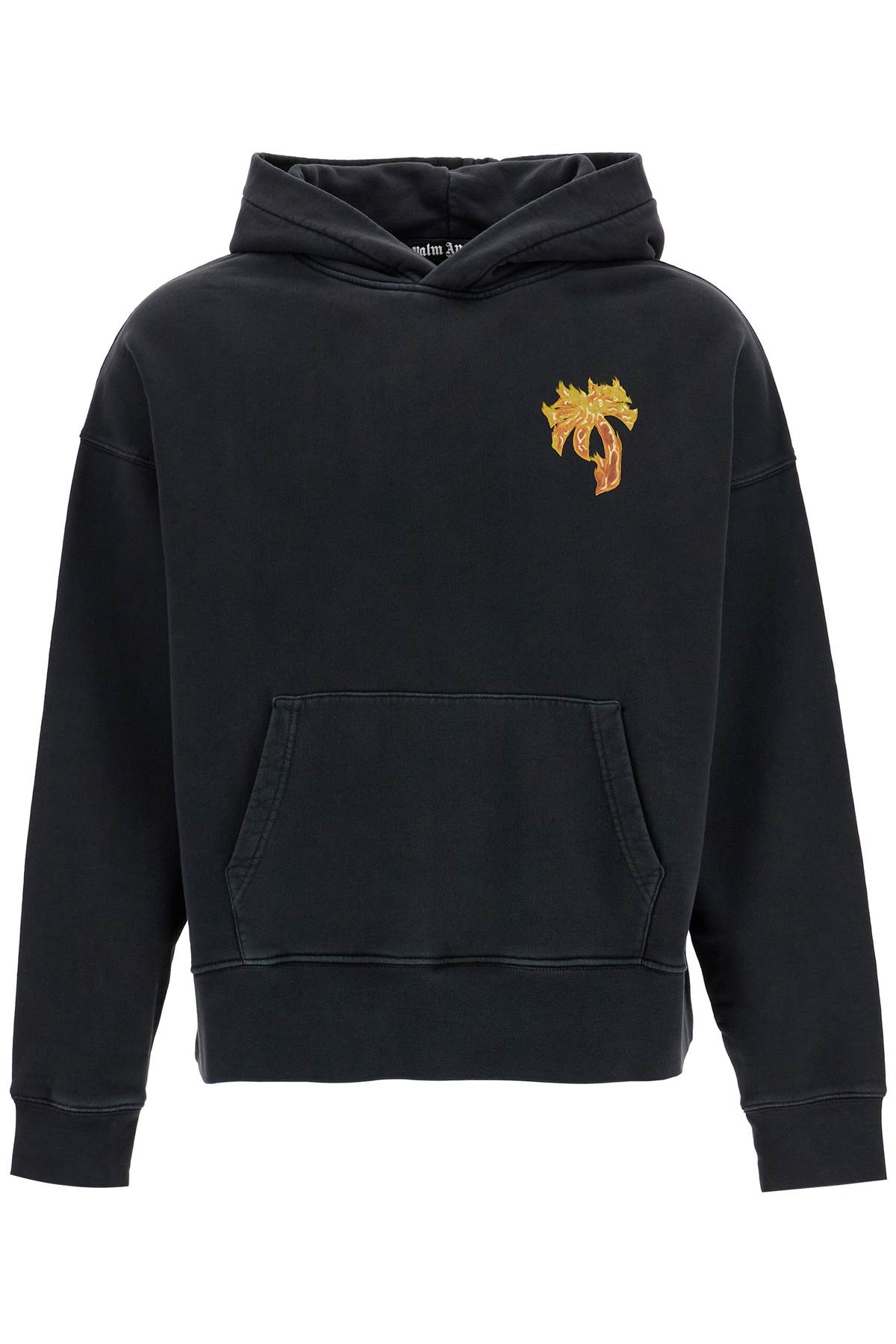 burning Palm Oversized Hoodie With Hood