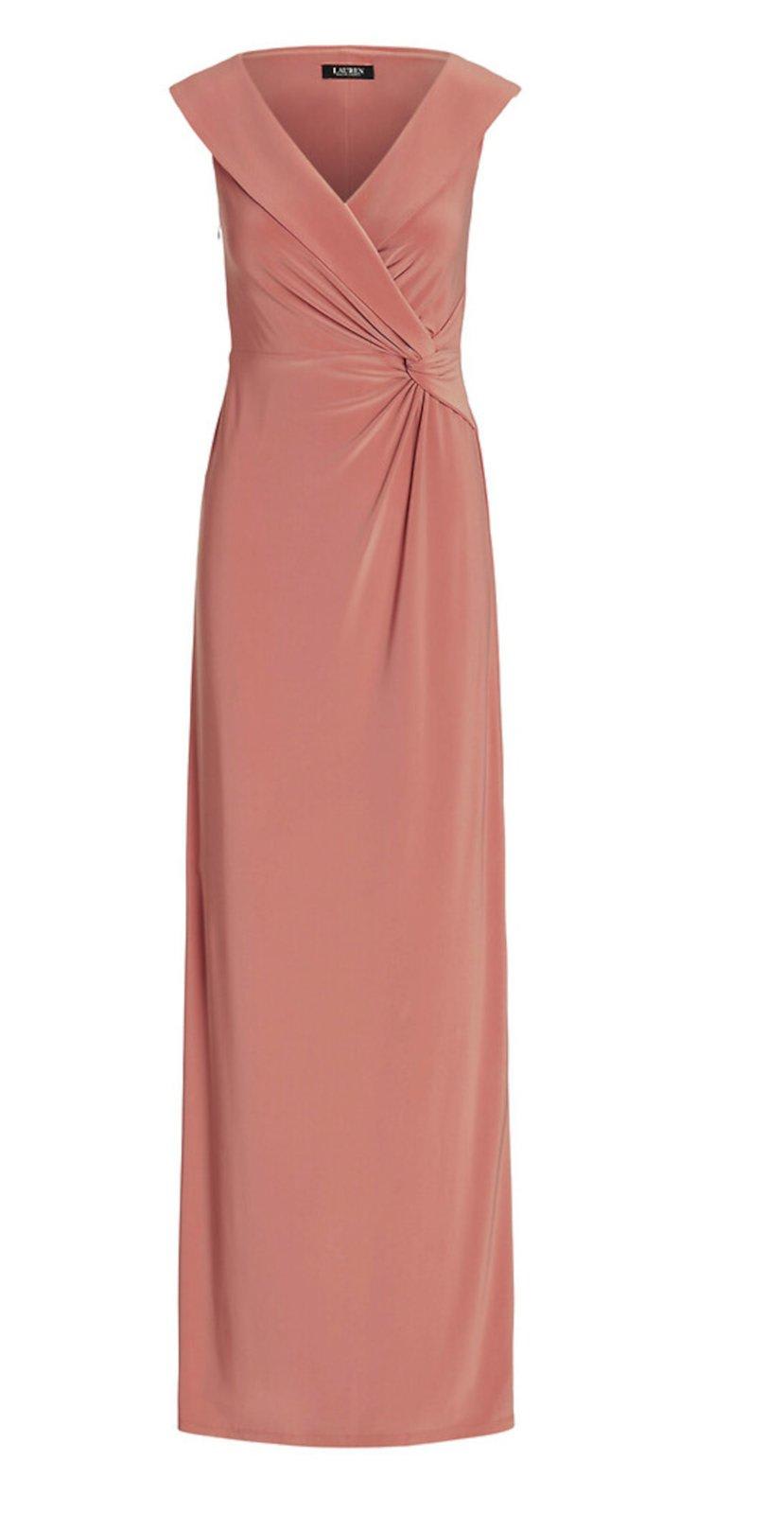 V-neck Sleeveless Maxi Dress