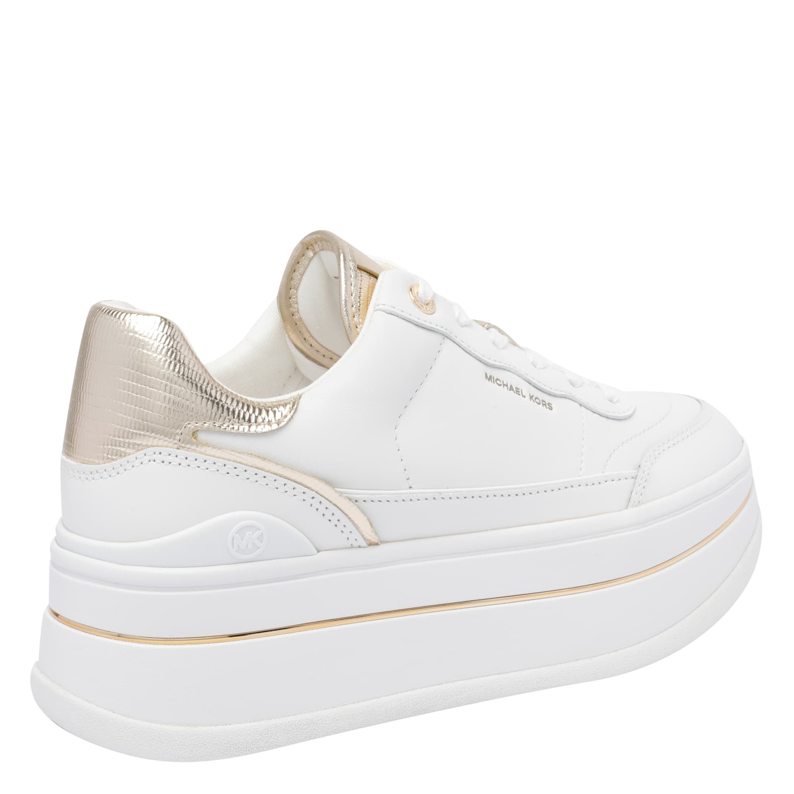 Michael Michael Kors Hayes Sneakers In White