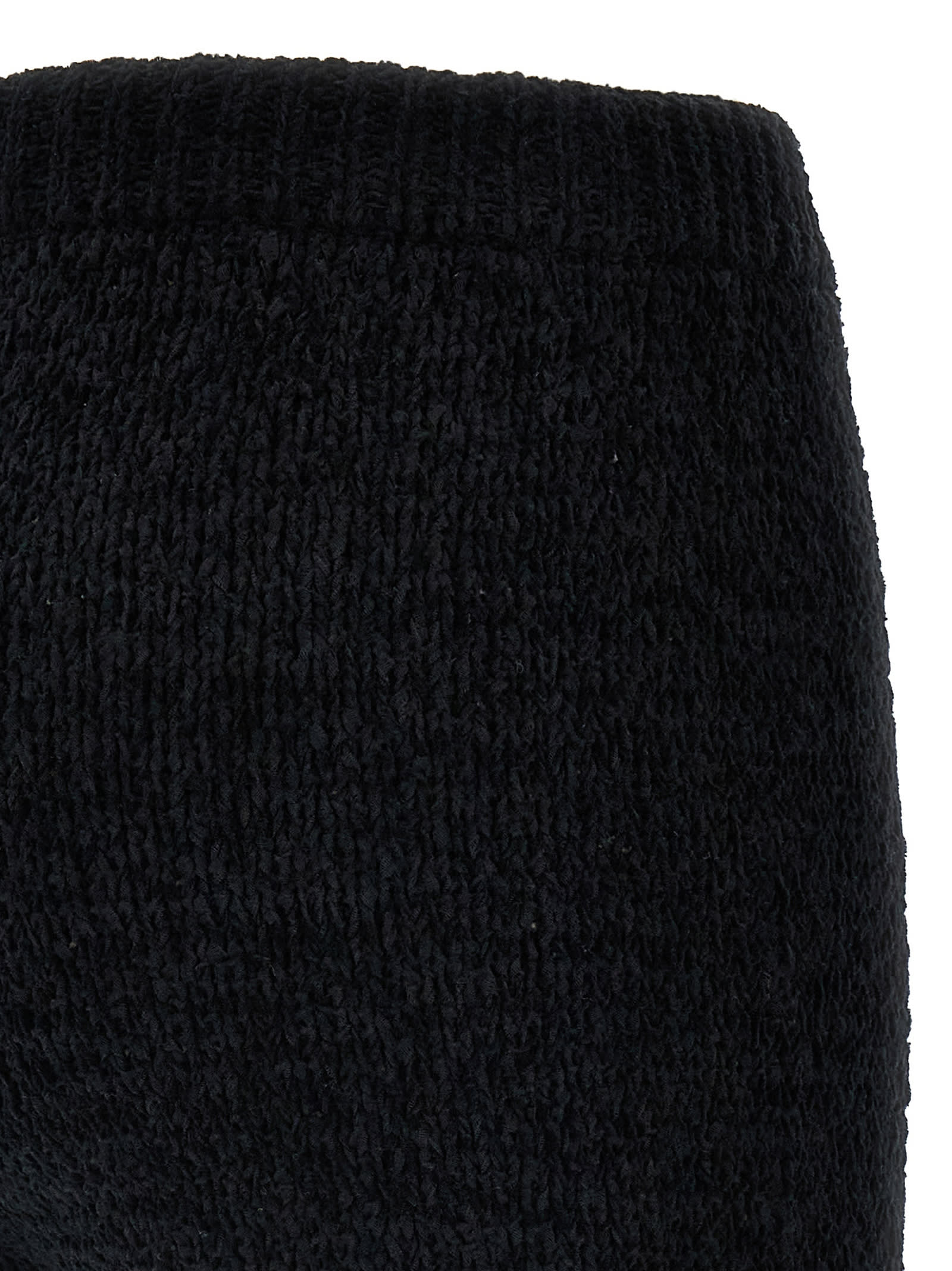 Twinset Oval T Bermuda And Short Black In Black