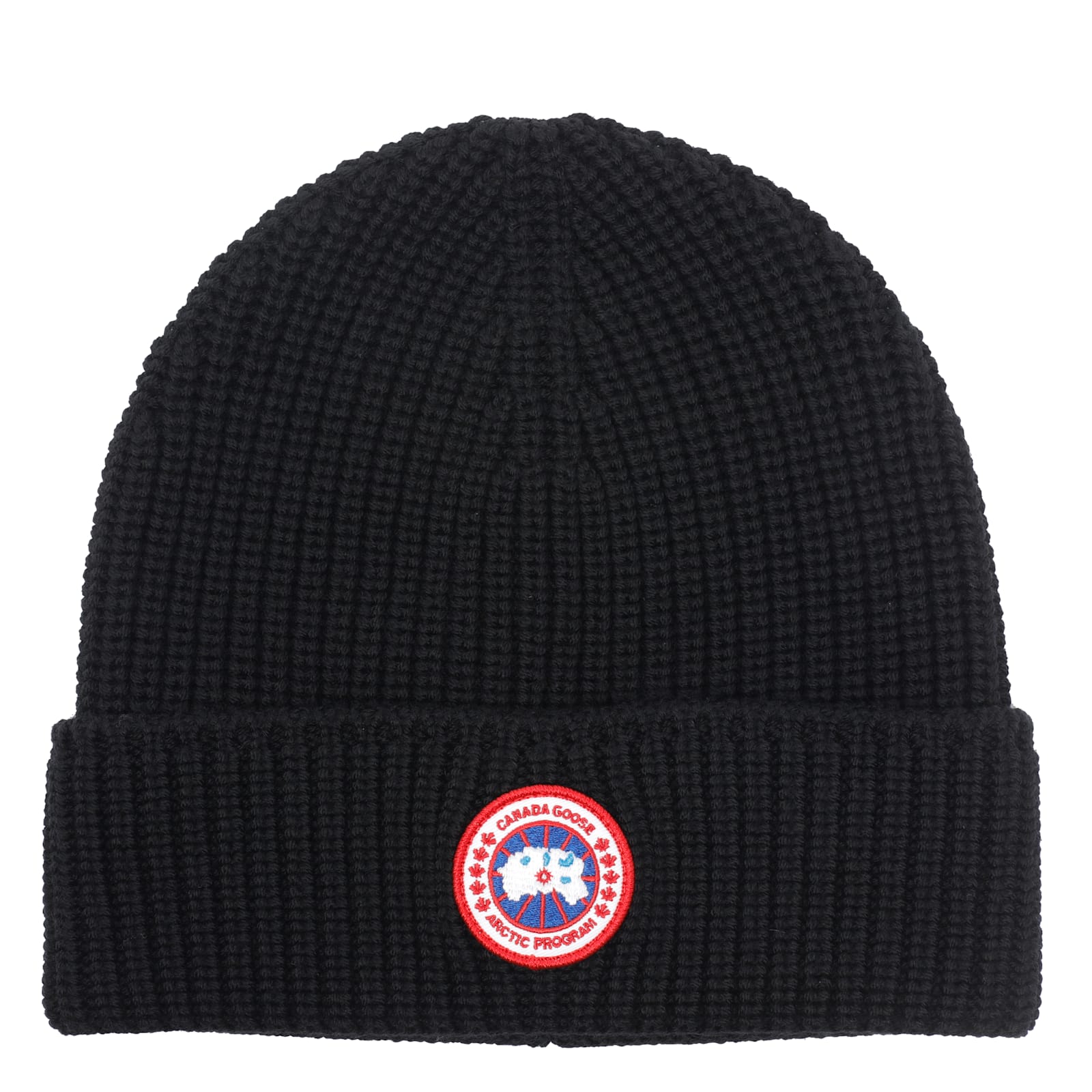 Canada Goose Rib Toque Hat In Black