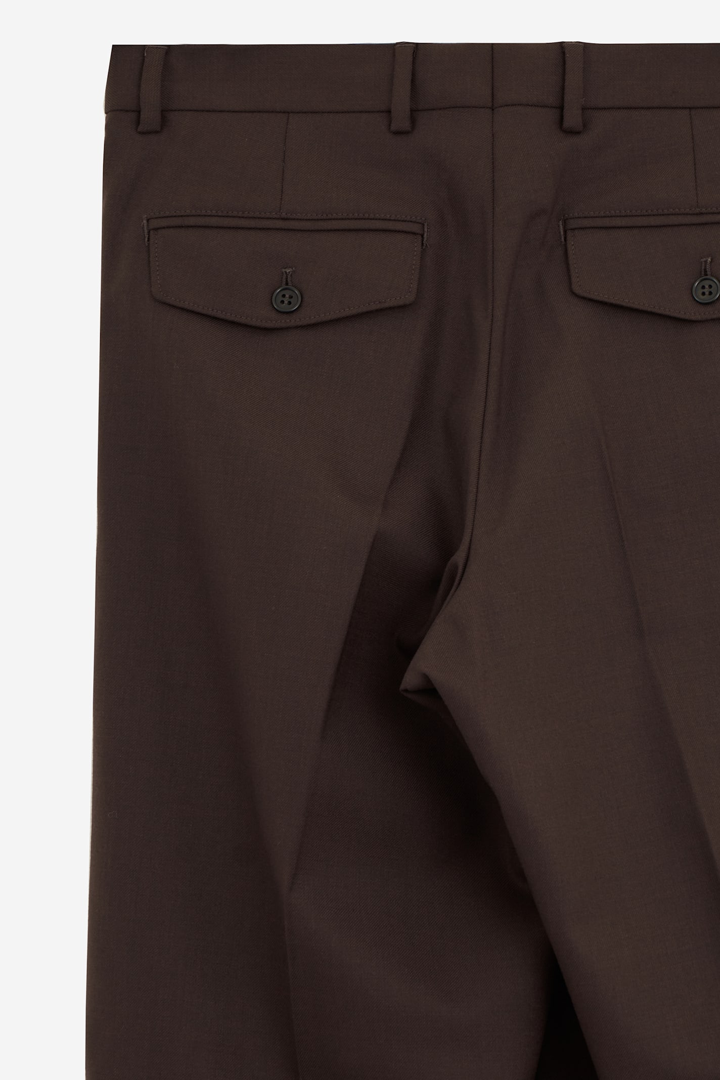 Shop Sunflower Wide Pleated Pants In Brown