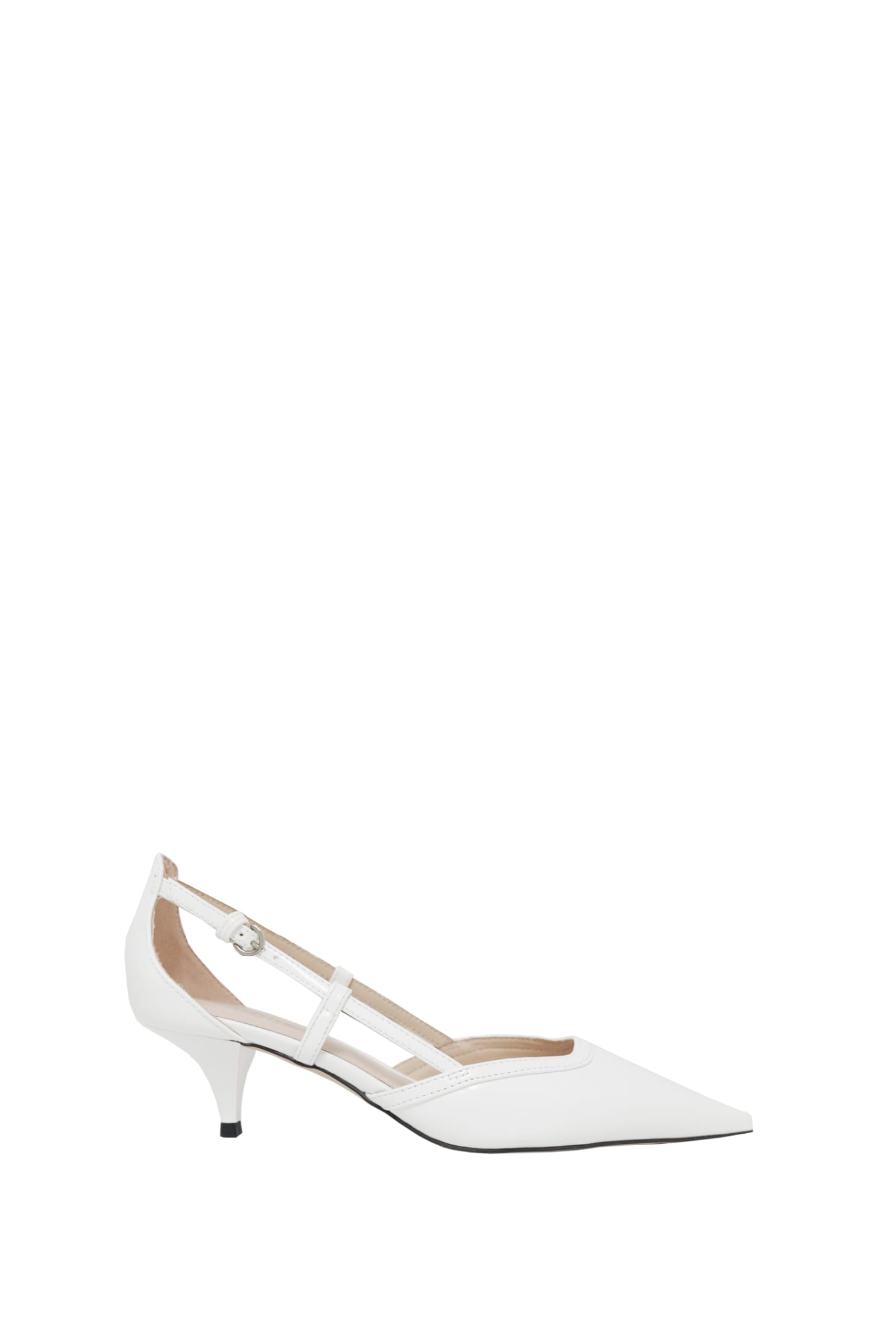 Shop Pinko Heeled Shoes In White