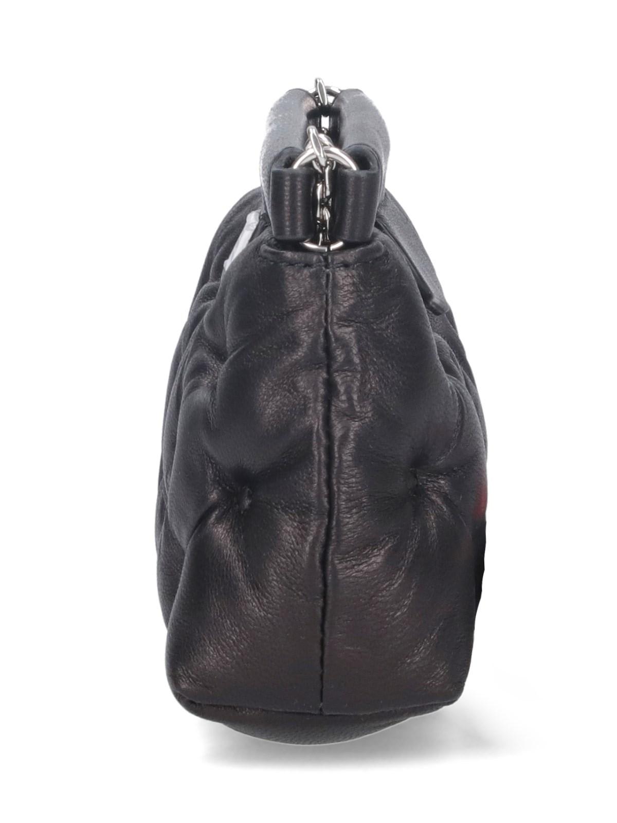 Shop Maison Margiela Glam Slam Classique Baby Bag In Black