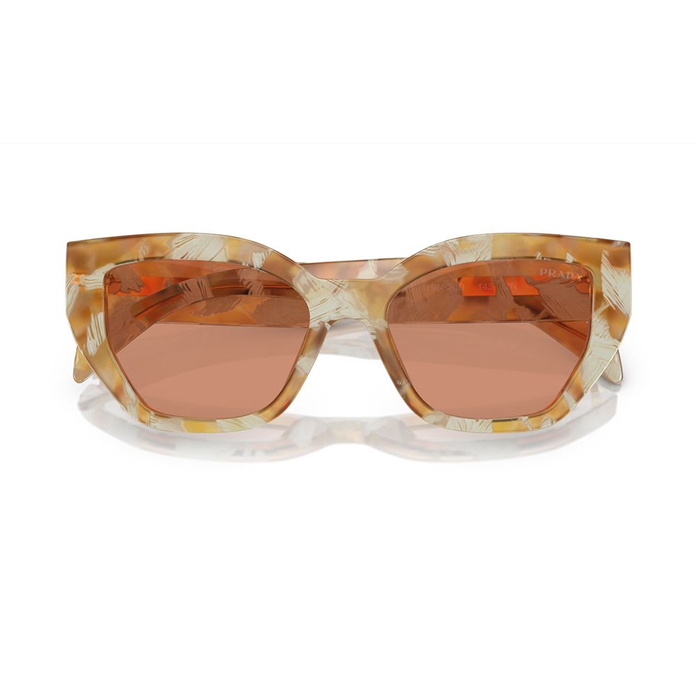 Prada Cat-eye Frame Sunglasses Sunglasses In 19n20d