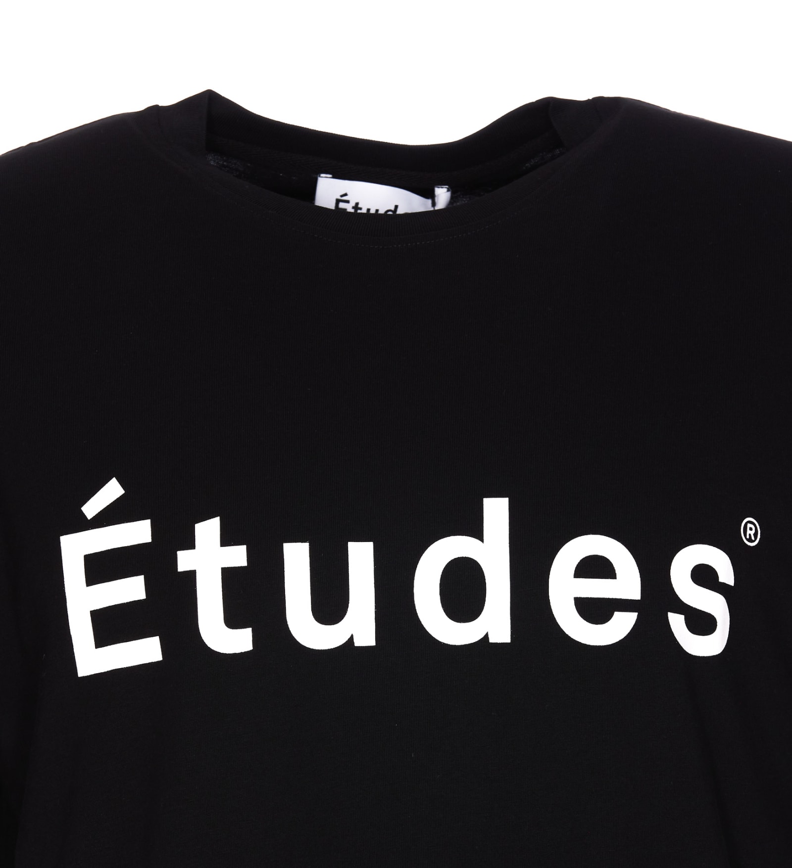 Shop Etudes Studio Logo T-shirt In Nero