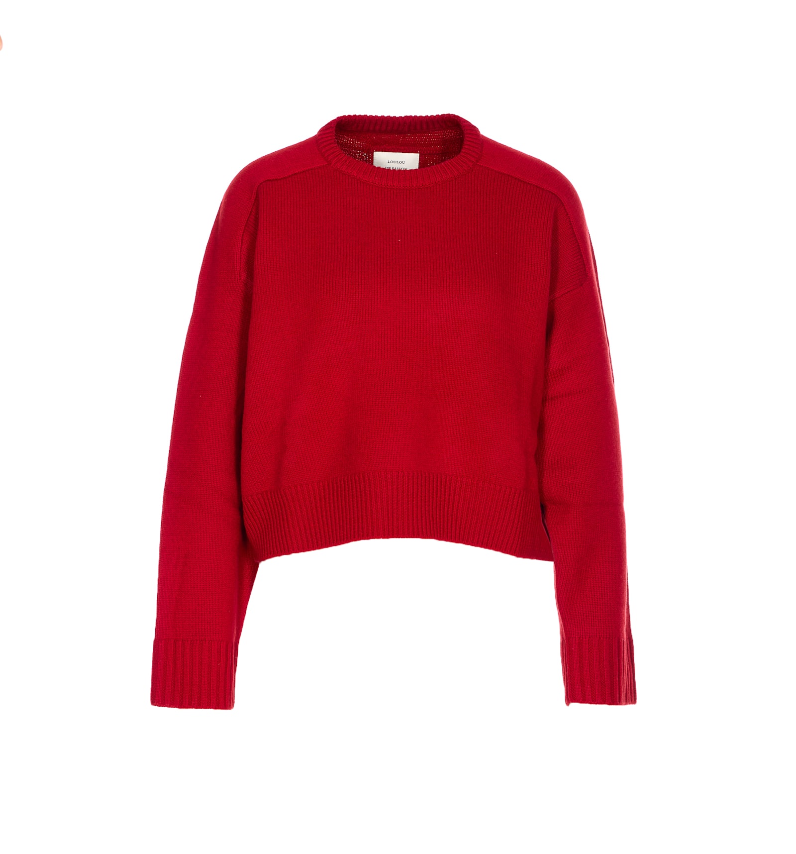 Loulou Studio Bruzzi Wool-cashmere Jumper In Multi