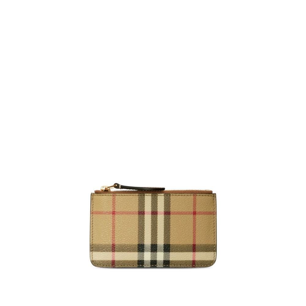 Shop Burberry Keyring In Neutrals