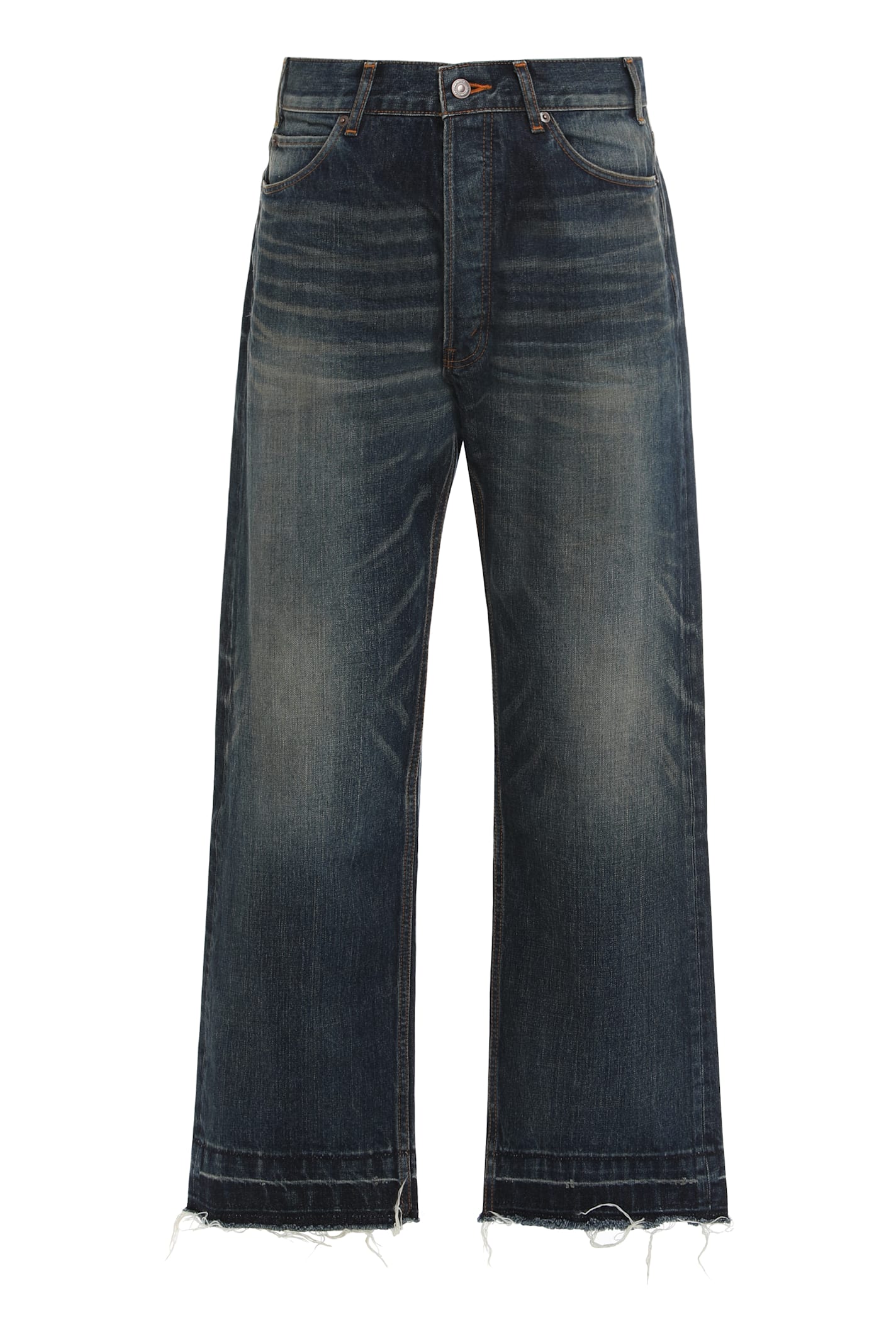 Celine Straight Jeans Wesley In Blue