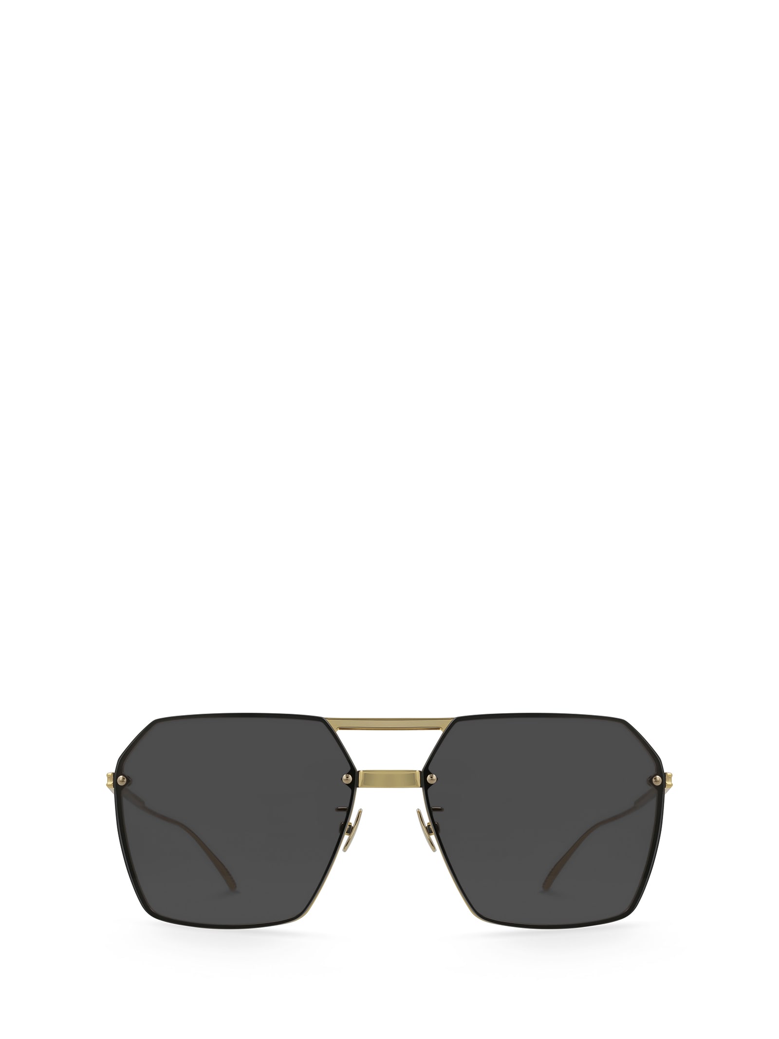 Bottega Veneta Eyewear Bottega Veneta Bv1045s Gold Sunglasses