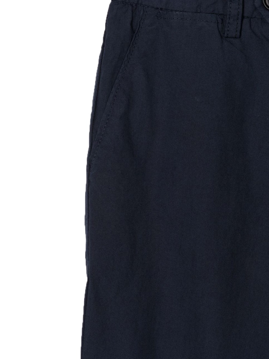 Fay Fabric Pants In Blue