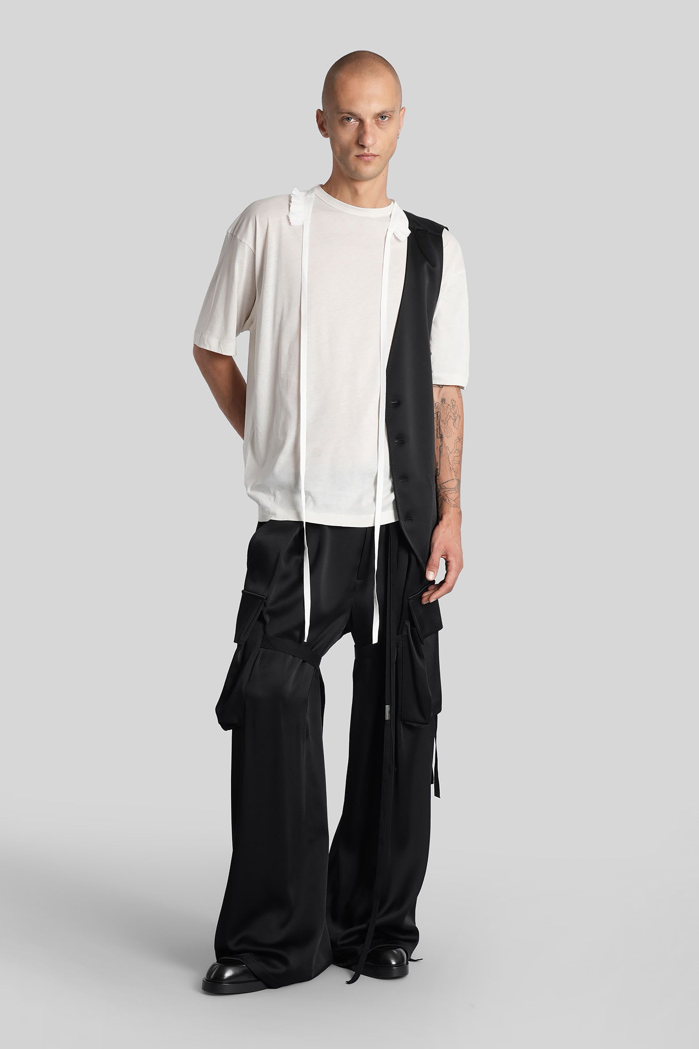 Ann Demeulemeester Danvald T-shirt In Beige Cotton In Neutral