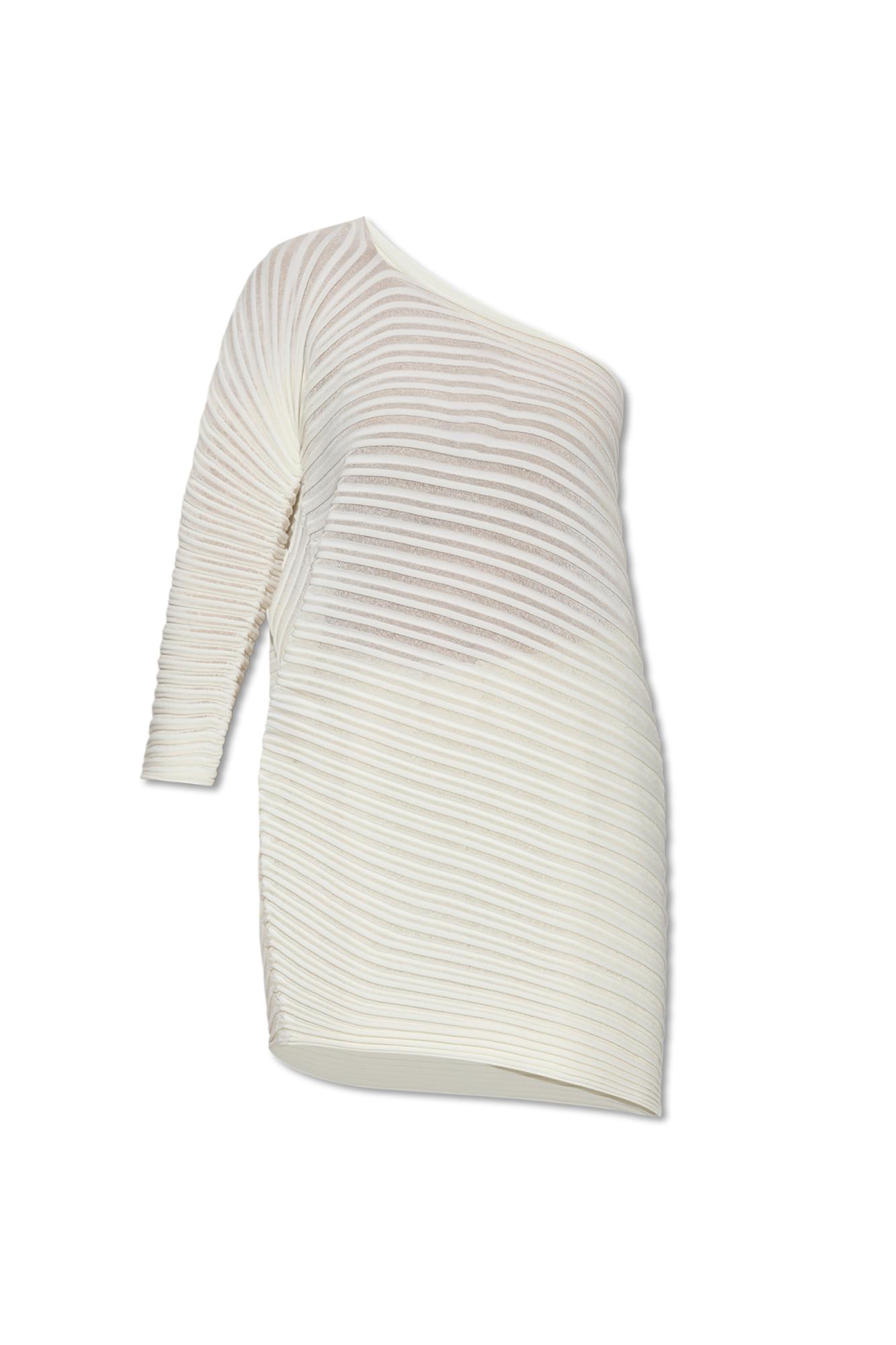 Issey Miyake White Stream Top
