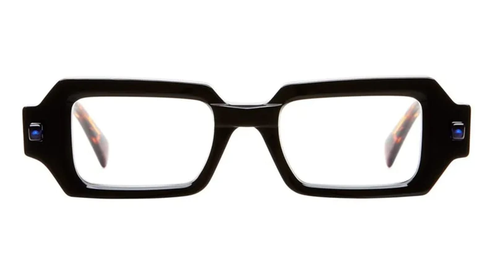 Shop Kuboraum Mask Q9 - Black / Tortoise Rx Glasses In Black Tortoise