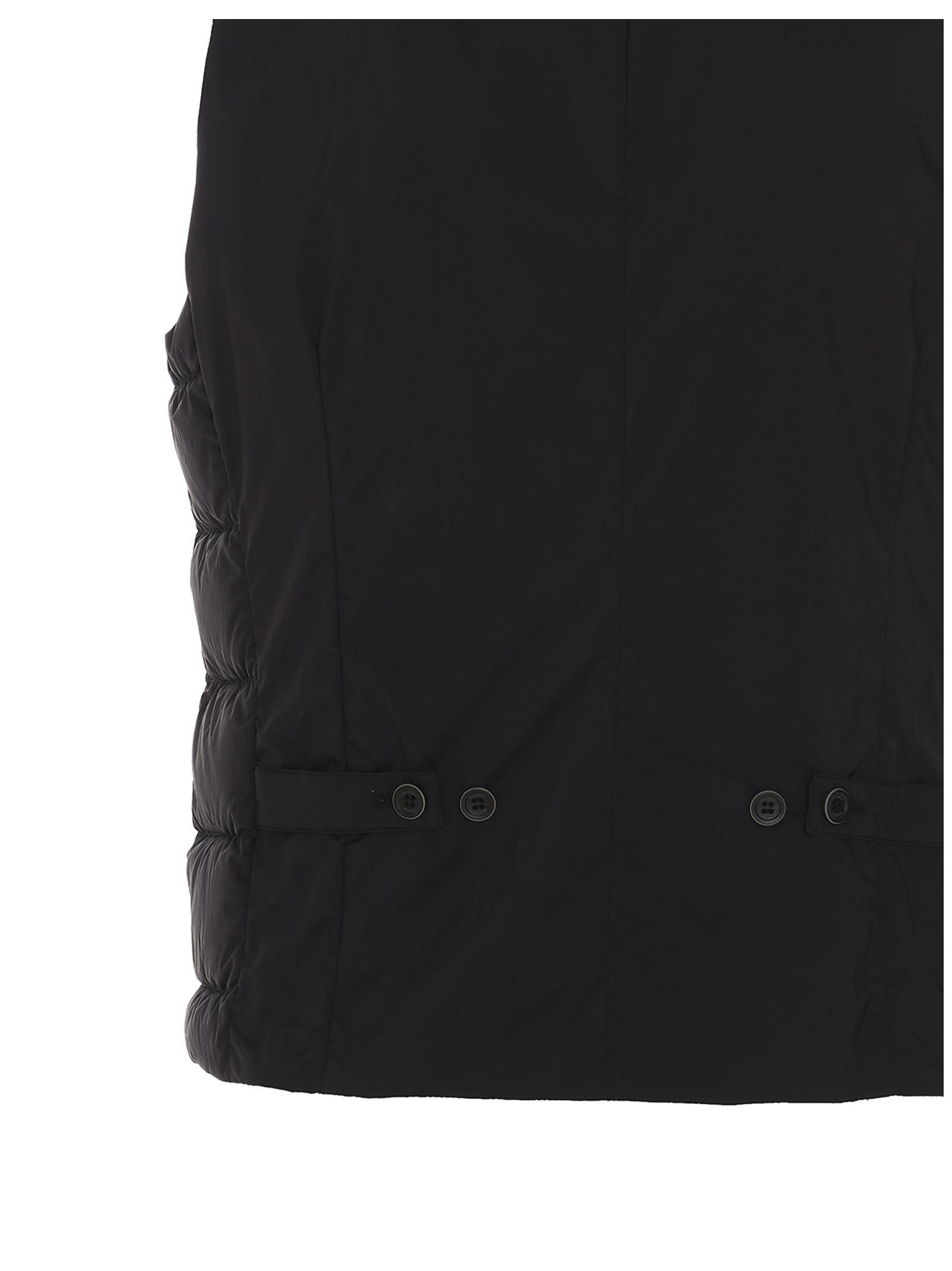 Shop Herno Legend Il Panciotto Sleeveless Jacket In Black