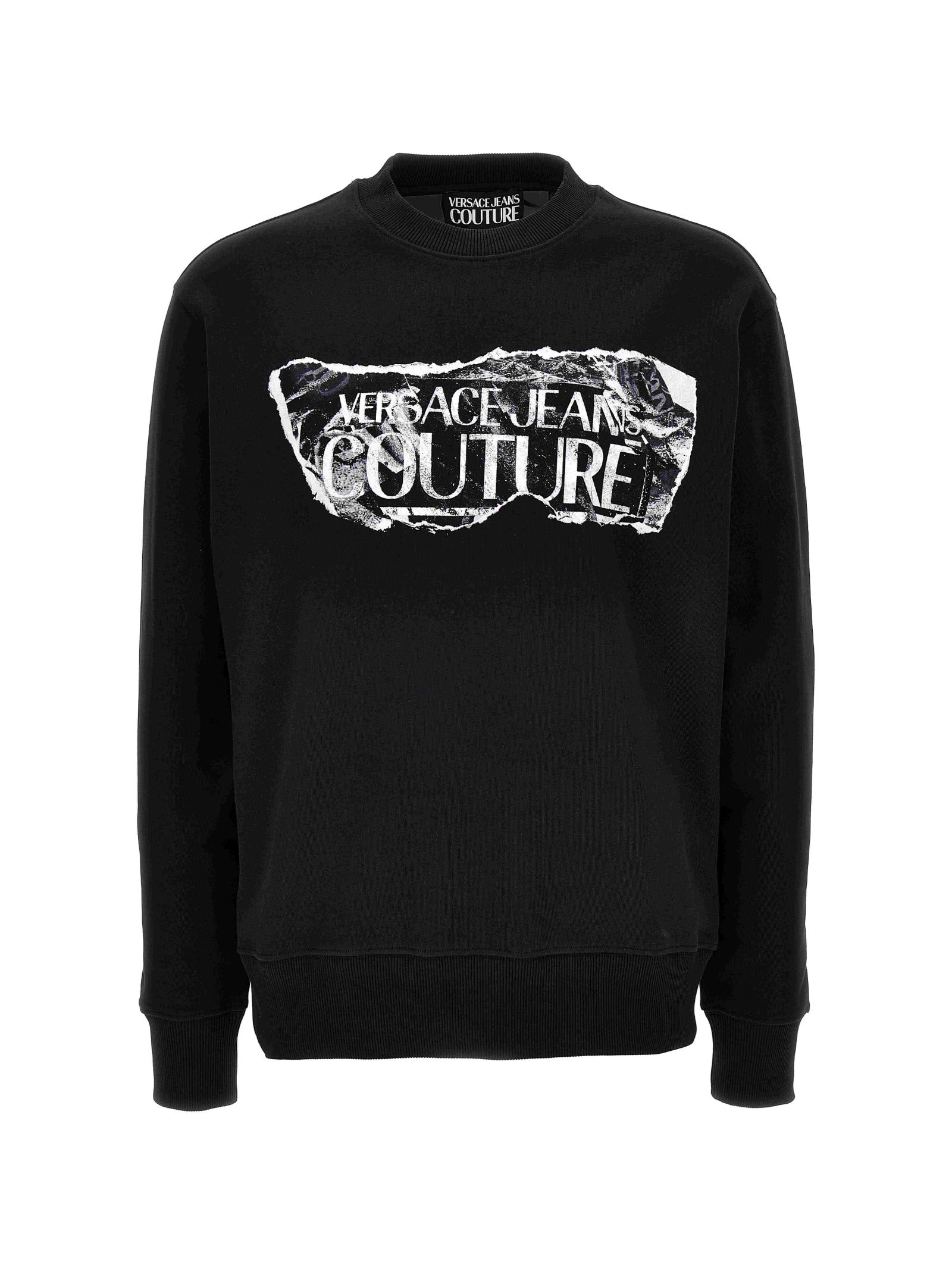 Versace Jeans Couture Hoodie In Black