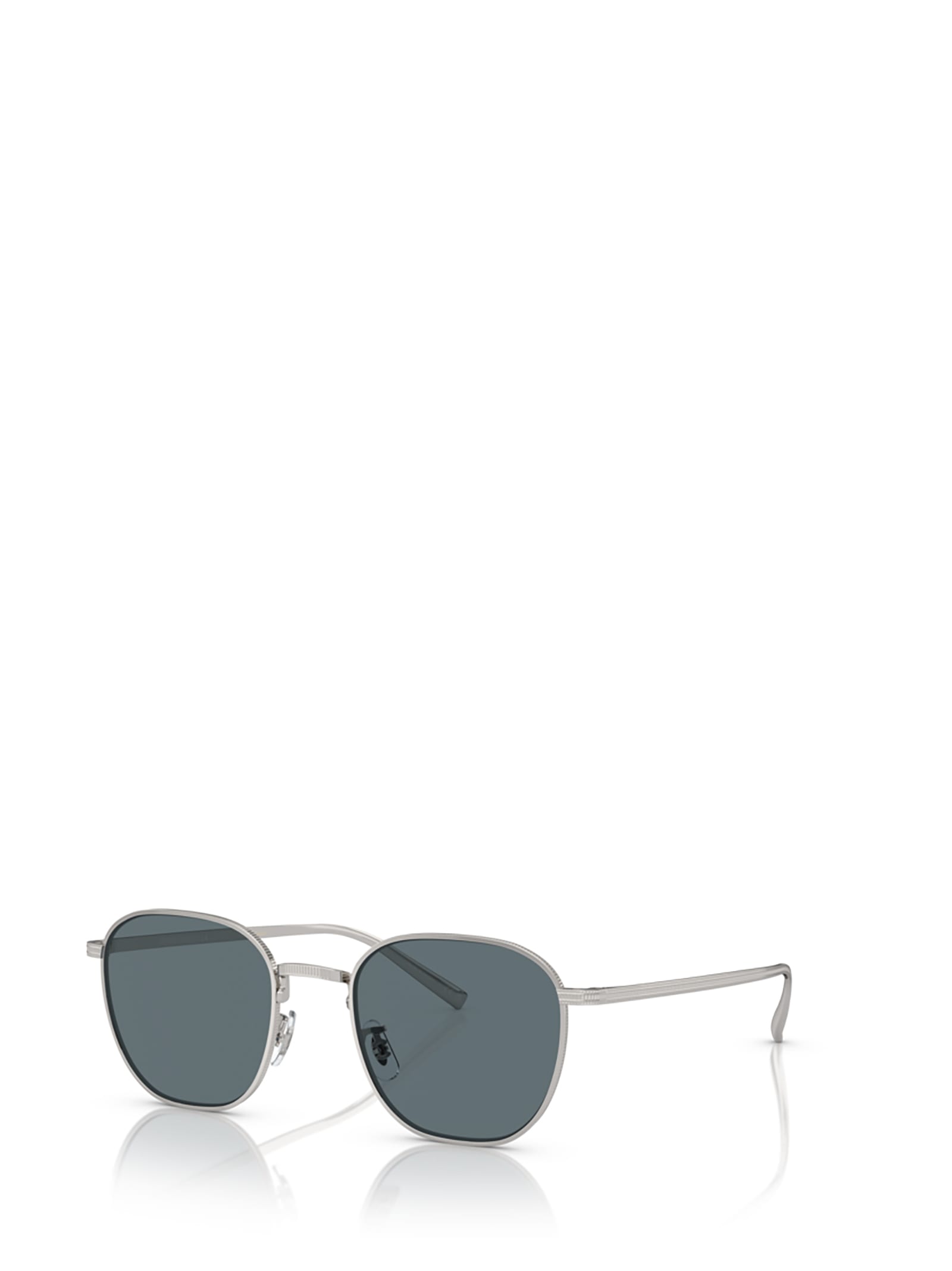 Shop Oliver Peoples Ov1329st Silver Sunglasses
