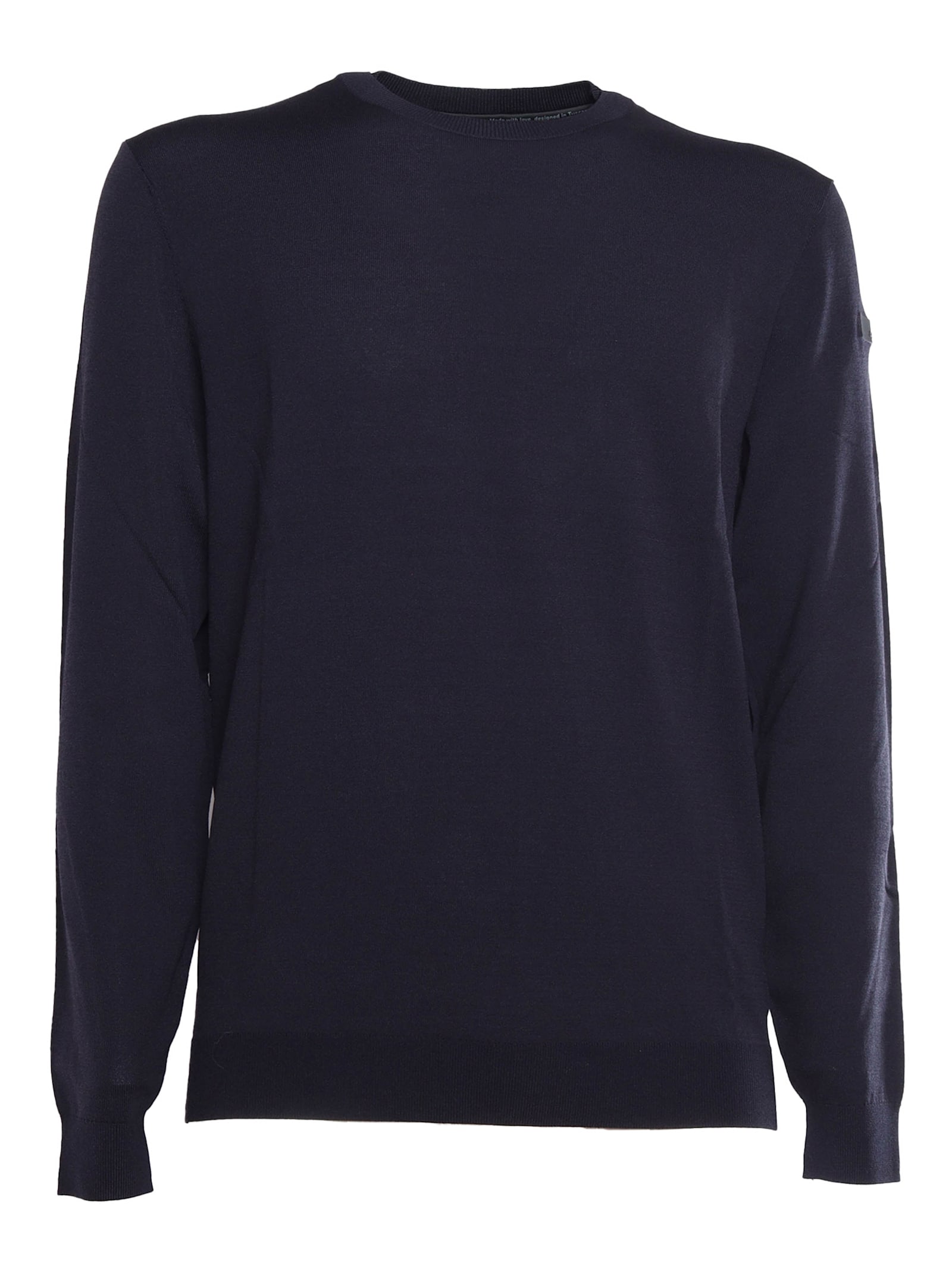 Shop Rrd - Roberto Ricci Design Maxell Round Knit In Black