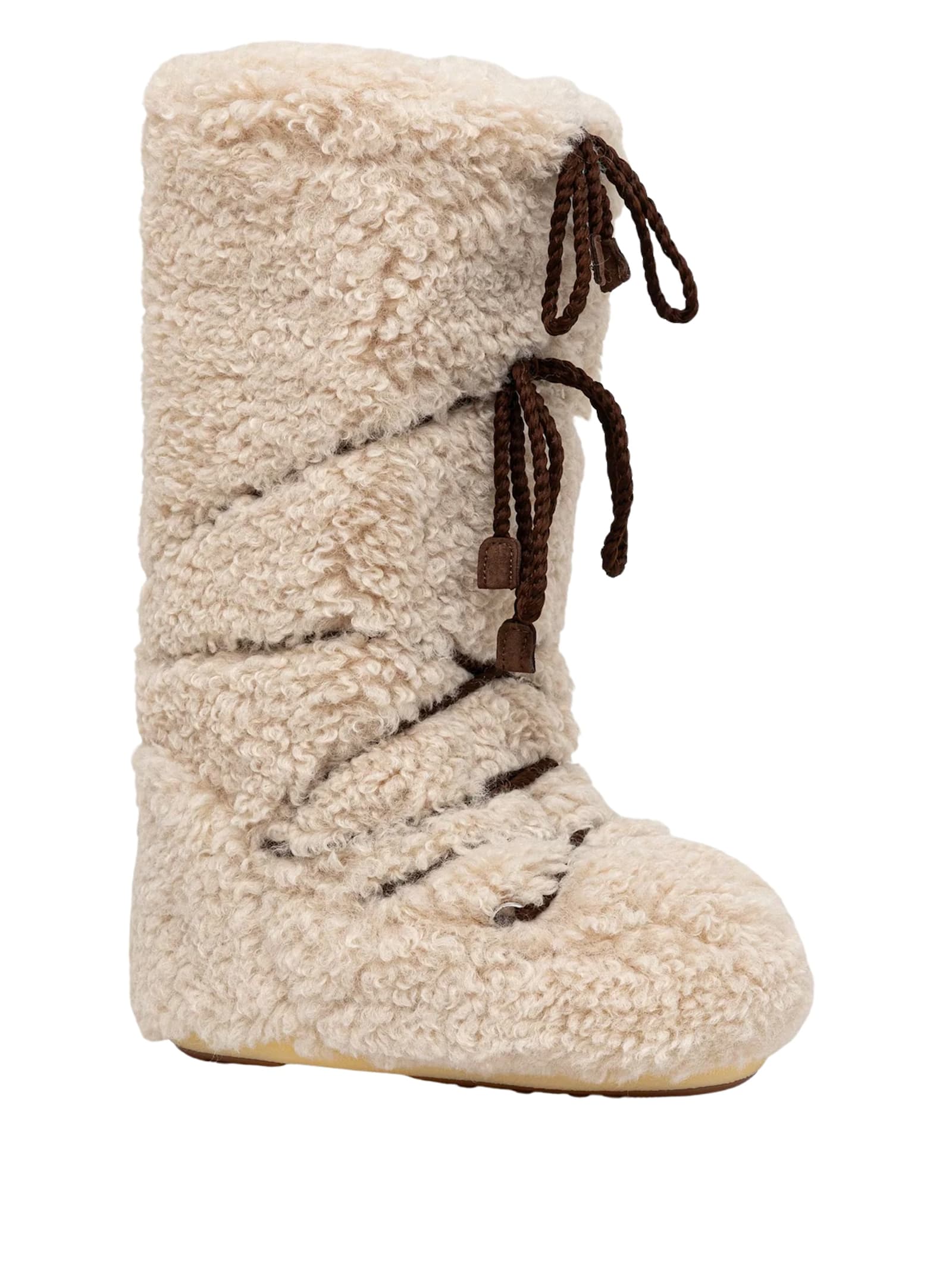 Moon Boot Logo Embellished Mid-calf Flat Sole Boots In Multi