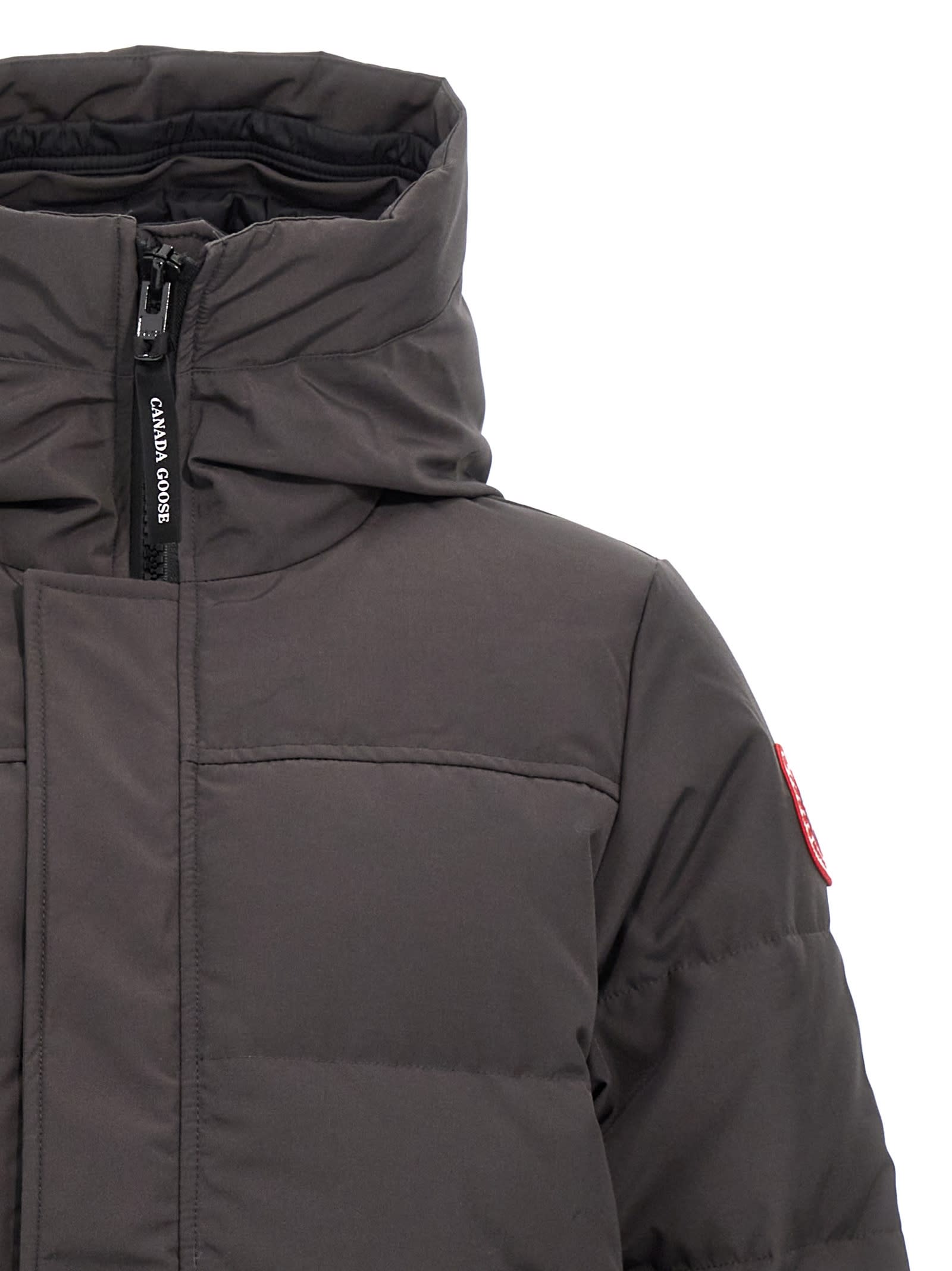 Shop Canada Goose Macmillan Parka In Gray