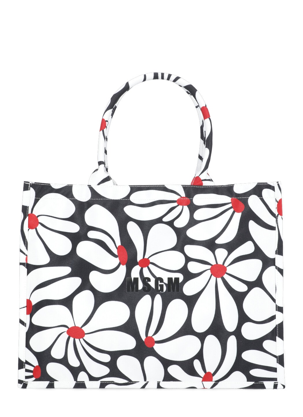 MSGM Canvas Tote Bag